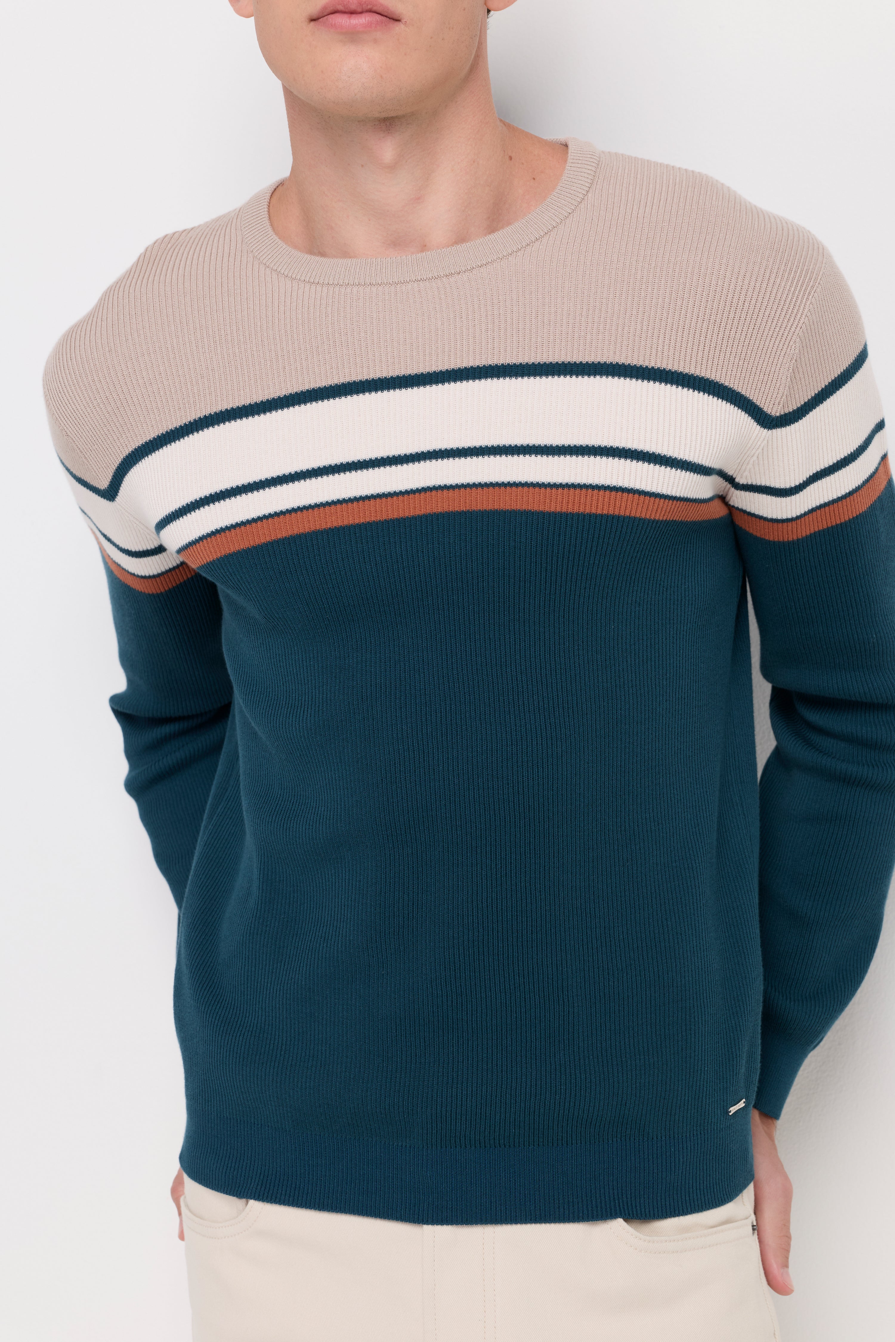 BRETON STRIPE KNIT SWEATER