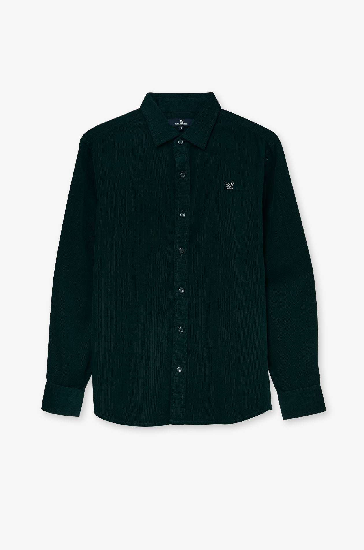 CORDUROY EMBROIDERED SHIRT