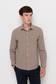 TEXTURED POCKET SHIRT