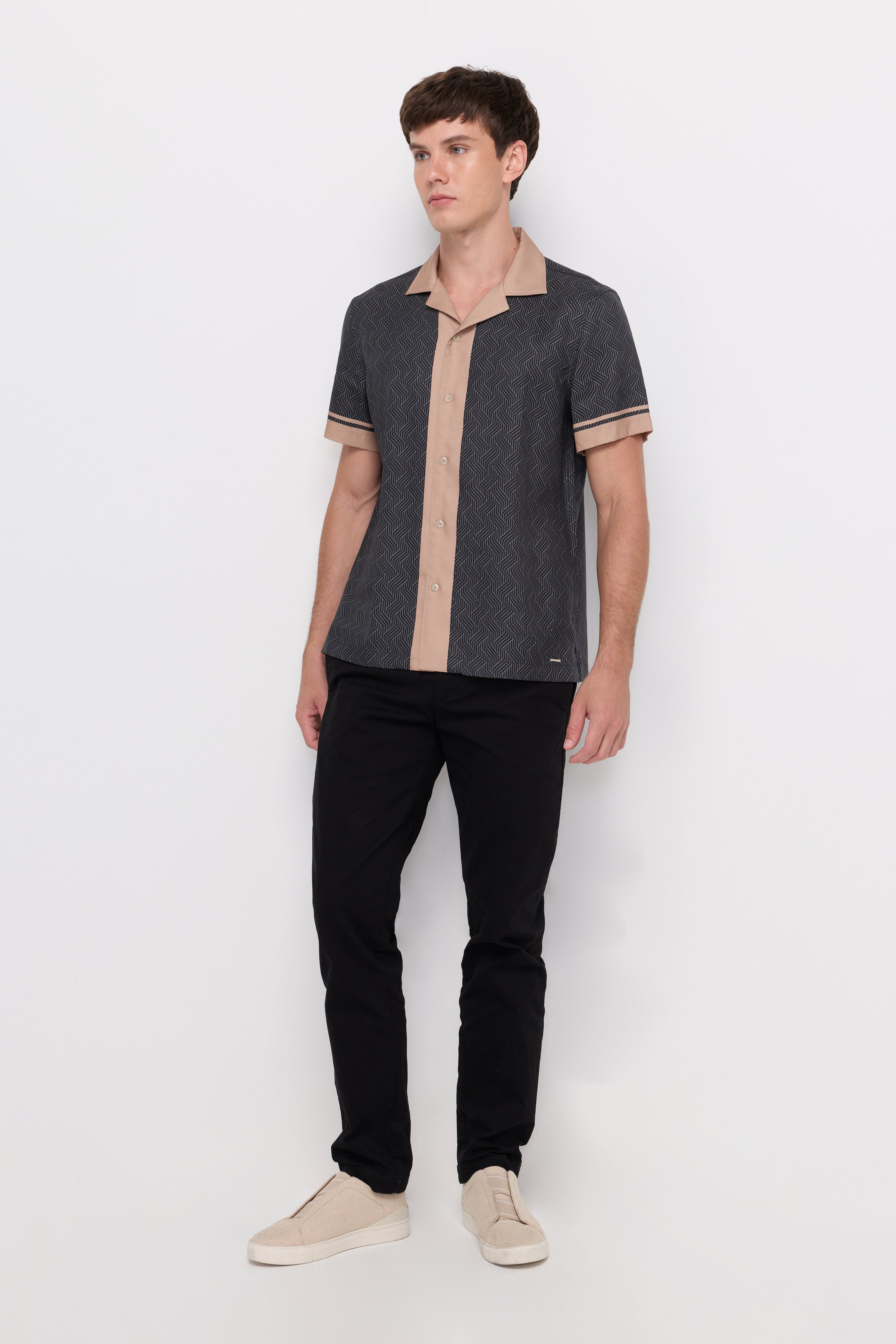 TROPICAL RESORT CAMP SHIRT