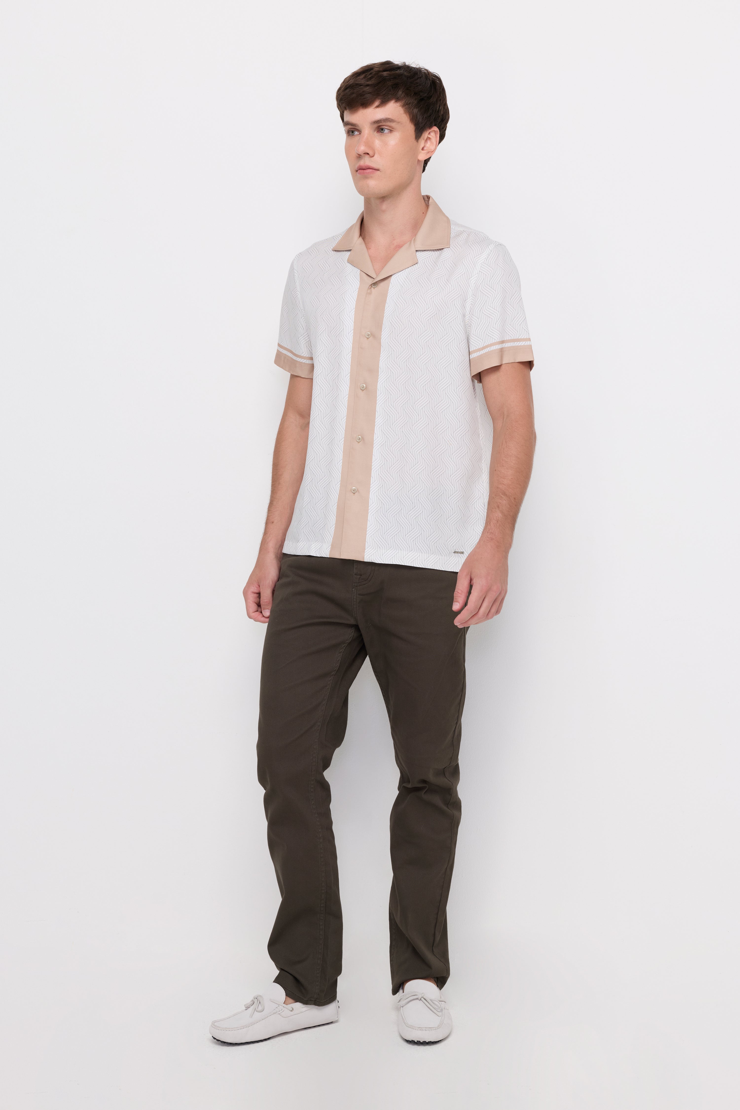 TROPICAL RESORT CAMP SHIRT