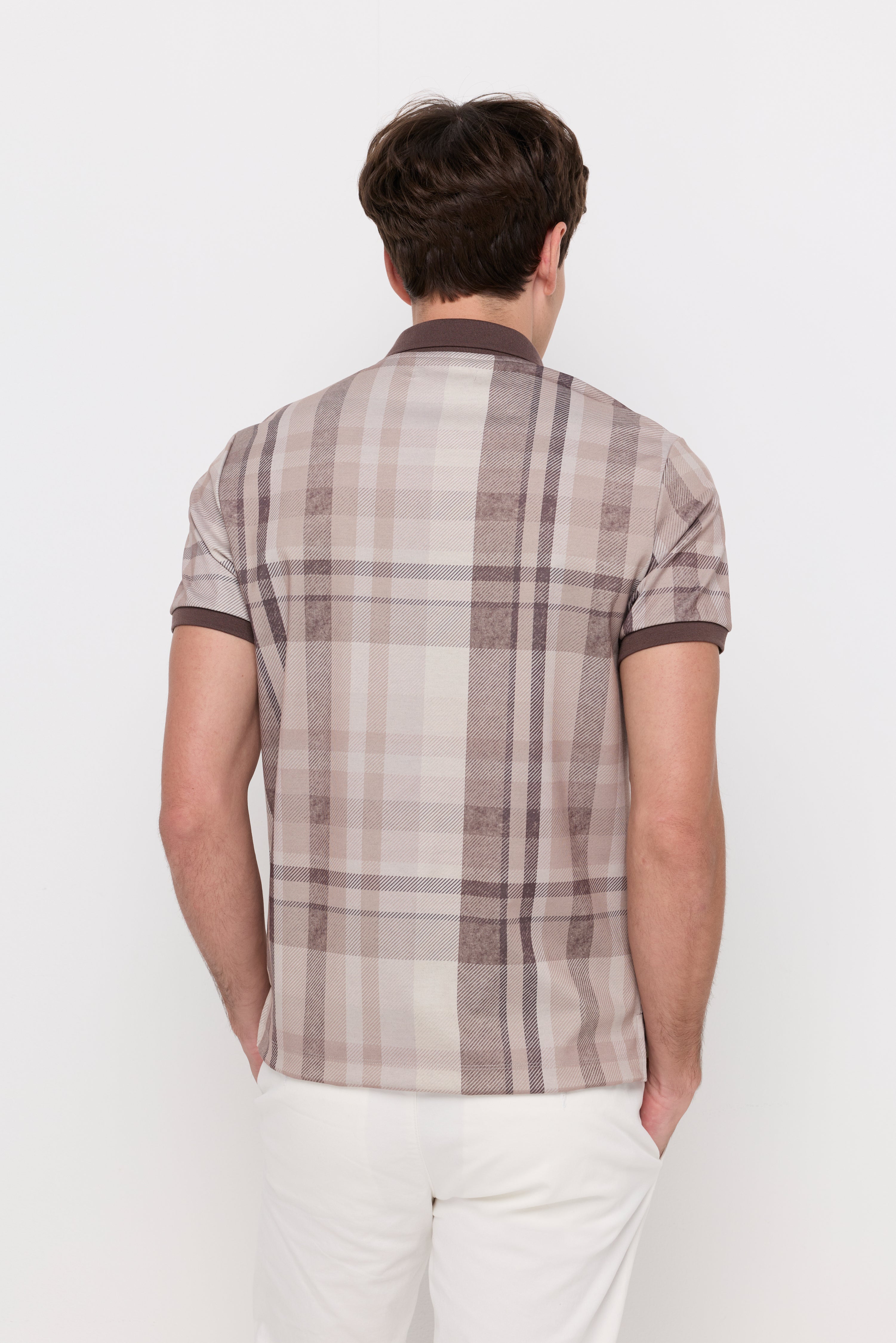 HERITAGE CHECK POLO SHIRT