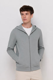 ESSENTIAL ZIP-UP HOODIE JACKET