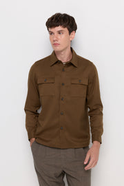 SNAP BUTTON OVERSHIRT