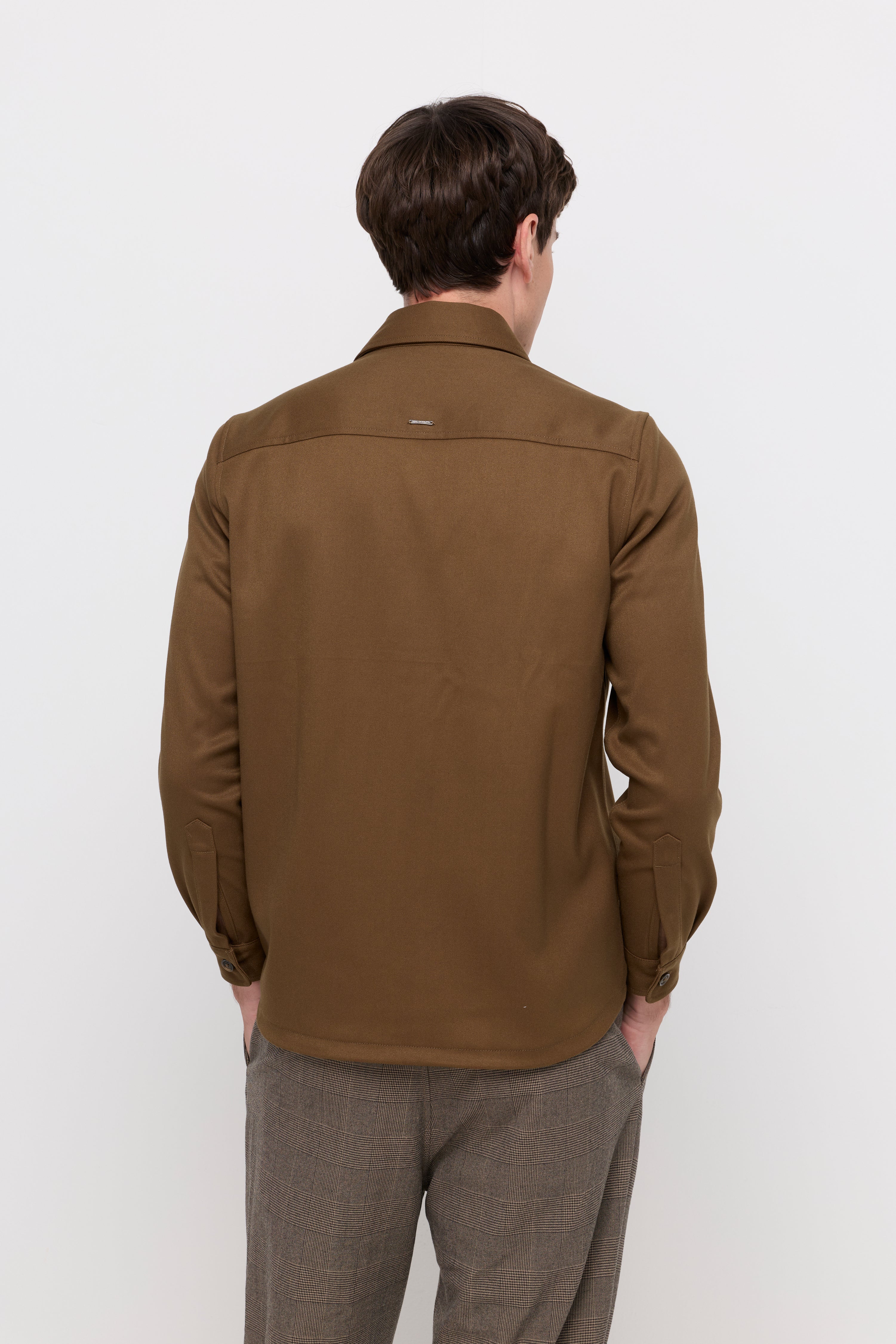 SNAP BUTTON OVERSHIRT