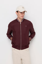 TWILL BOMBER JACKET