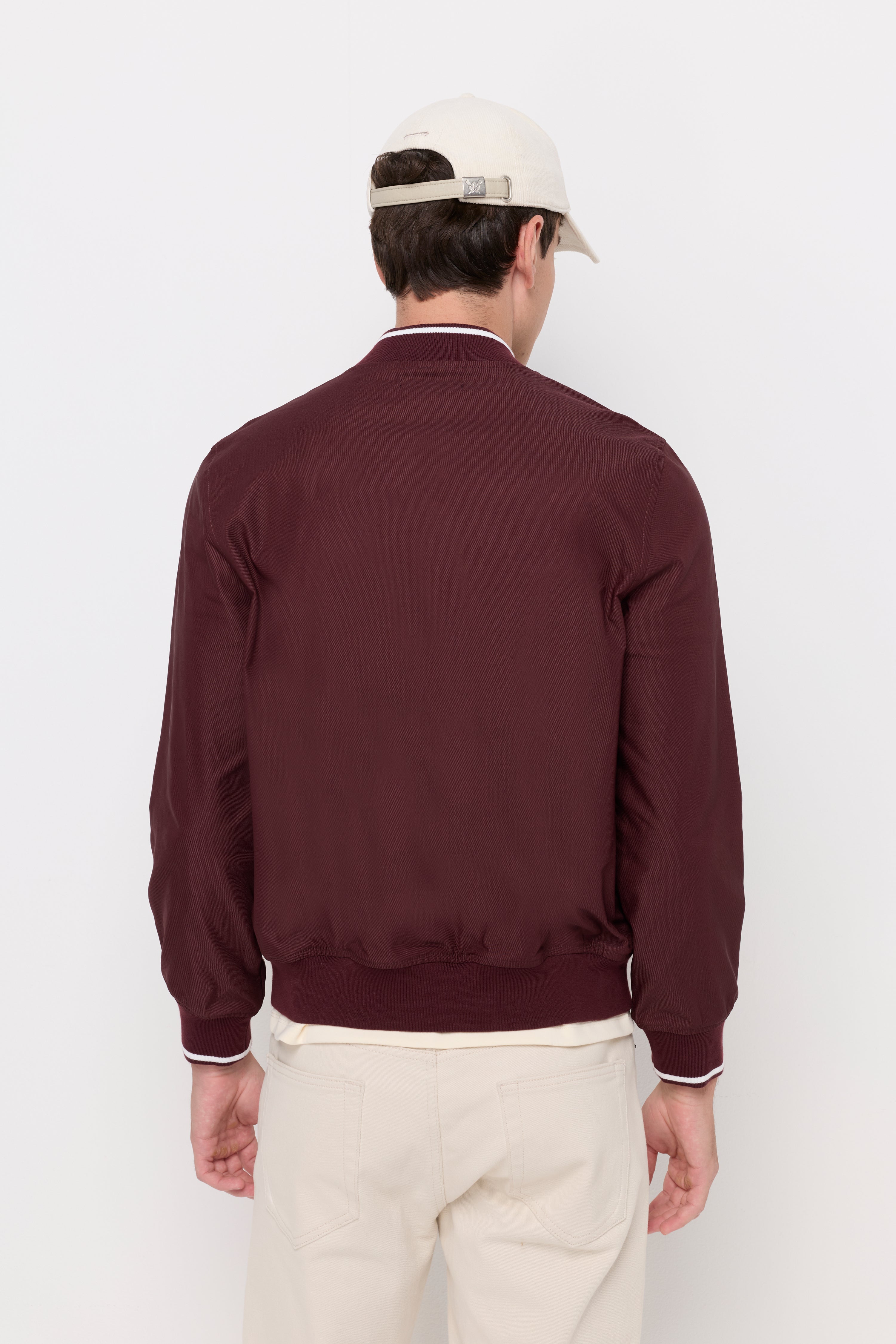 TWILL BOMBER JACKET