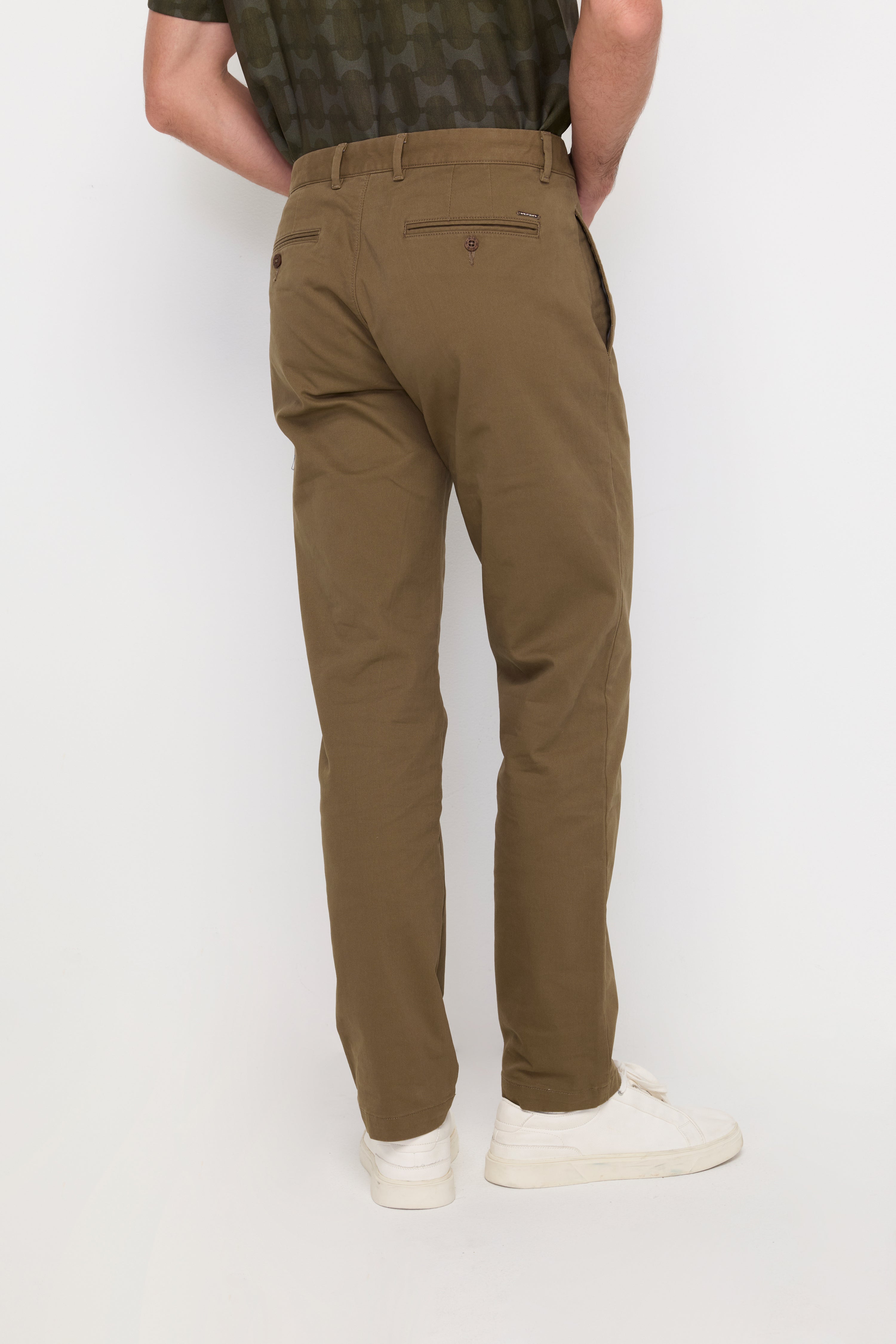 ESSENTIAL SLIM-FIT TROUSERS