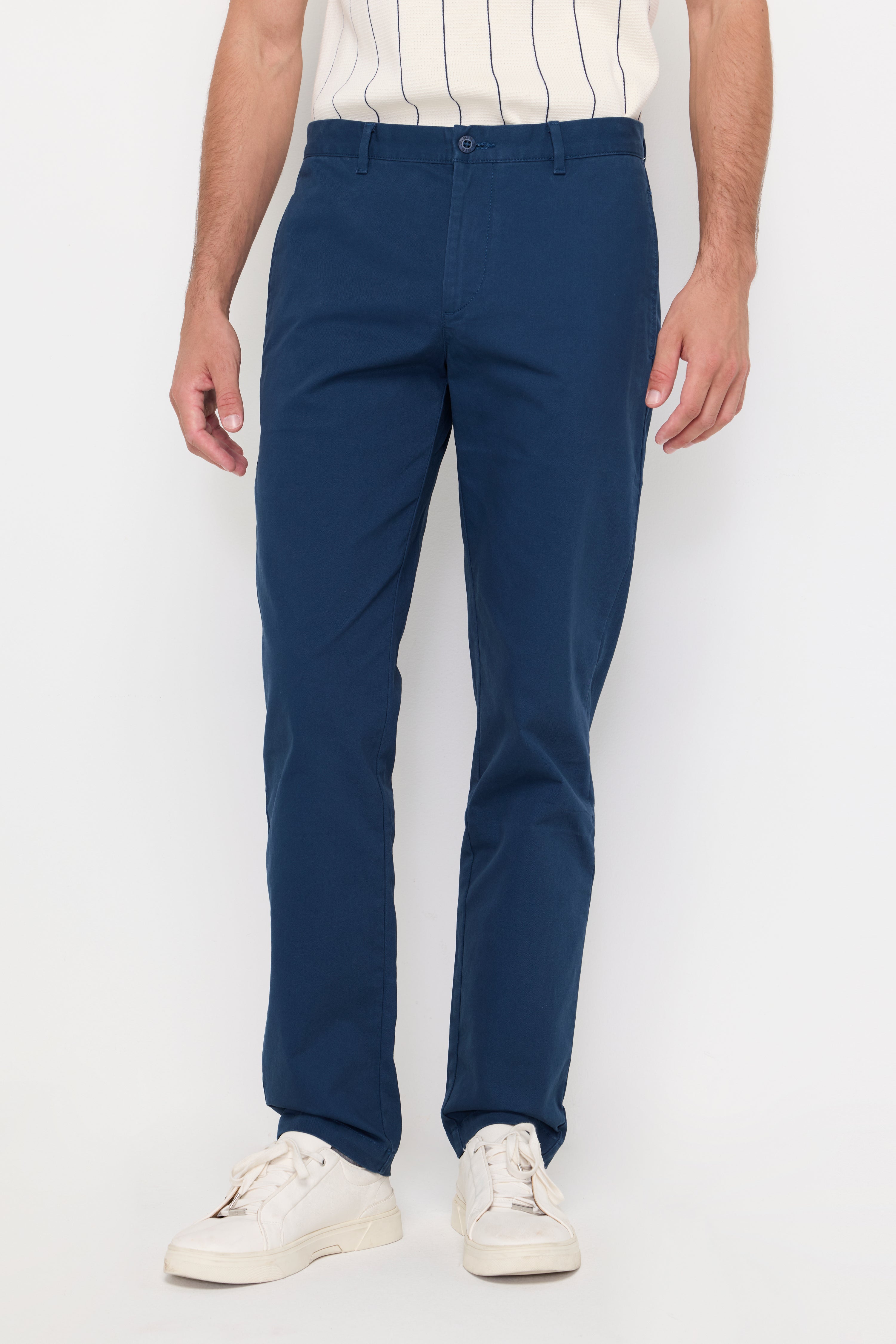 ESSENTIAL SLIM-FIT TROUSERS