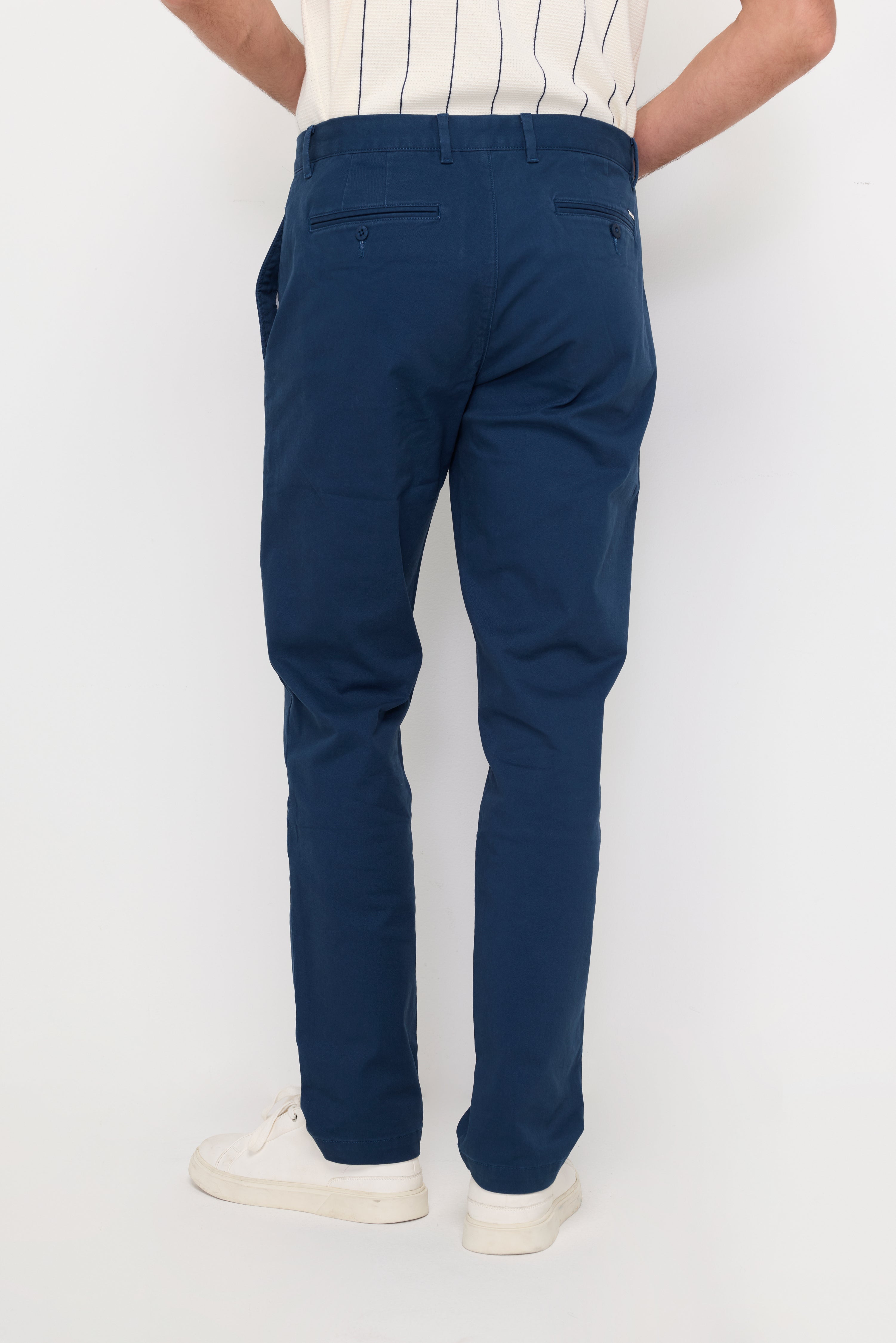 ESSENTIAL SLIM-FIT TROUSERS