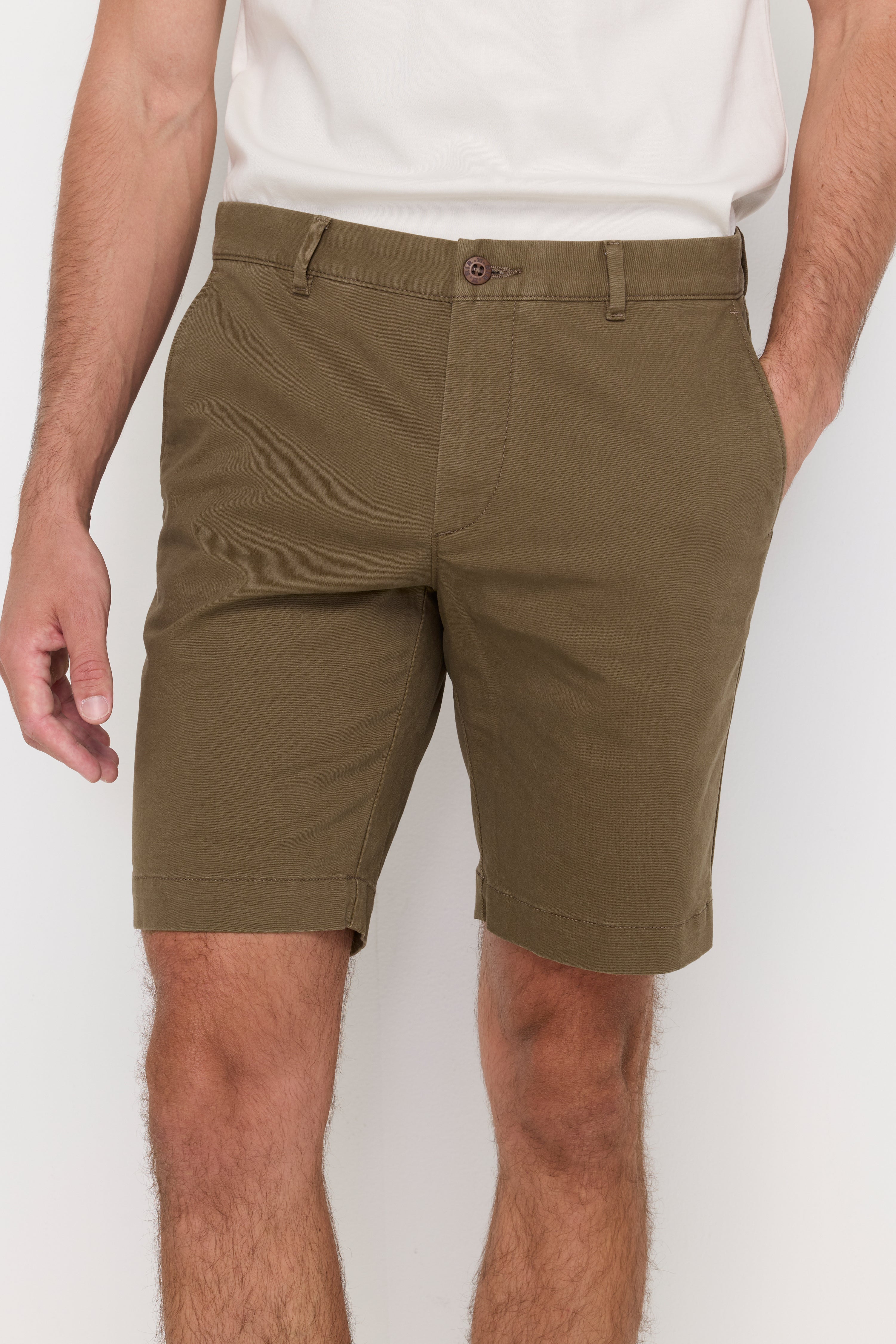 ESSENTIAL COTTON CHINO SHORTS