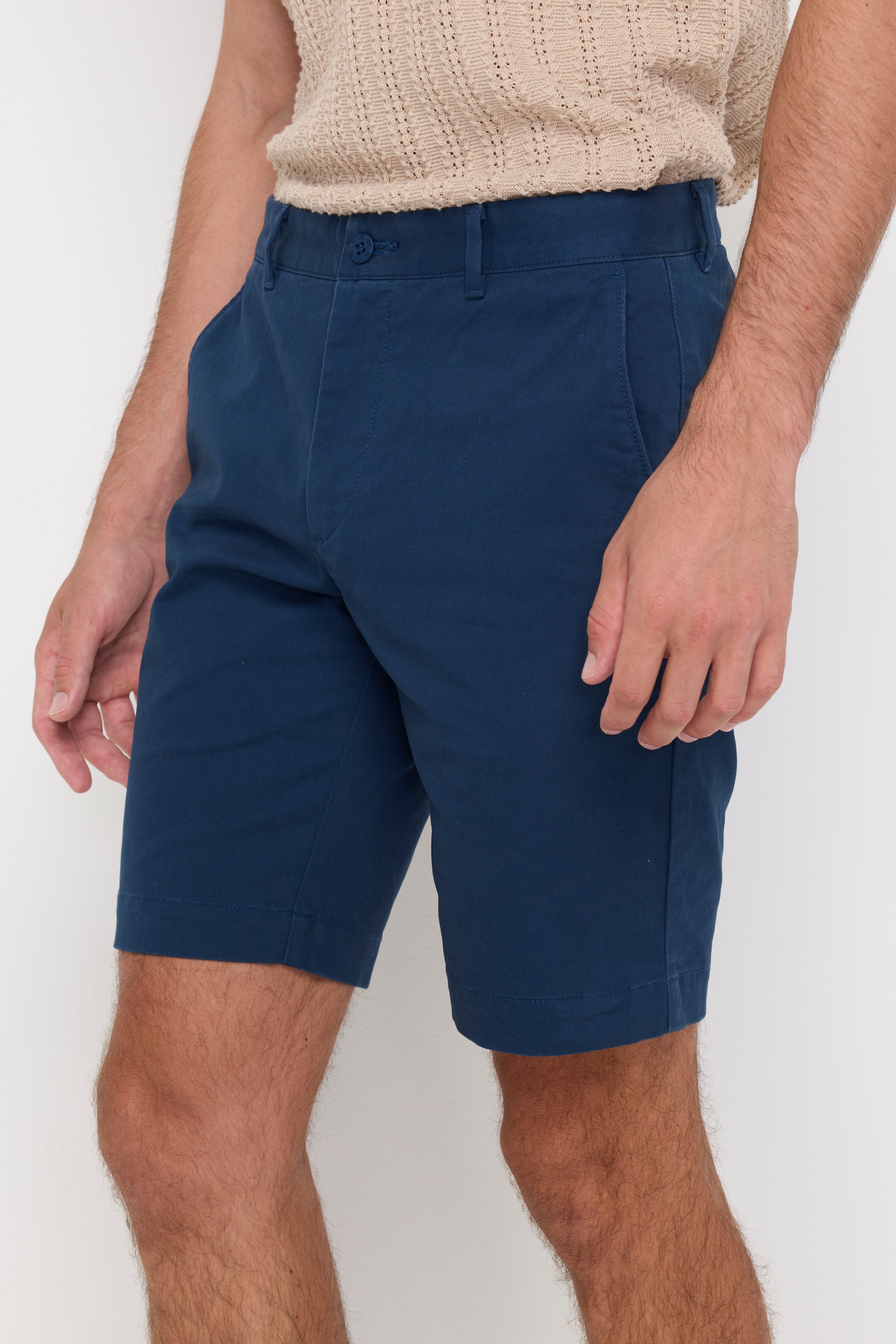 ESSENTIAL COTTON CHINO SHORTS