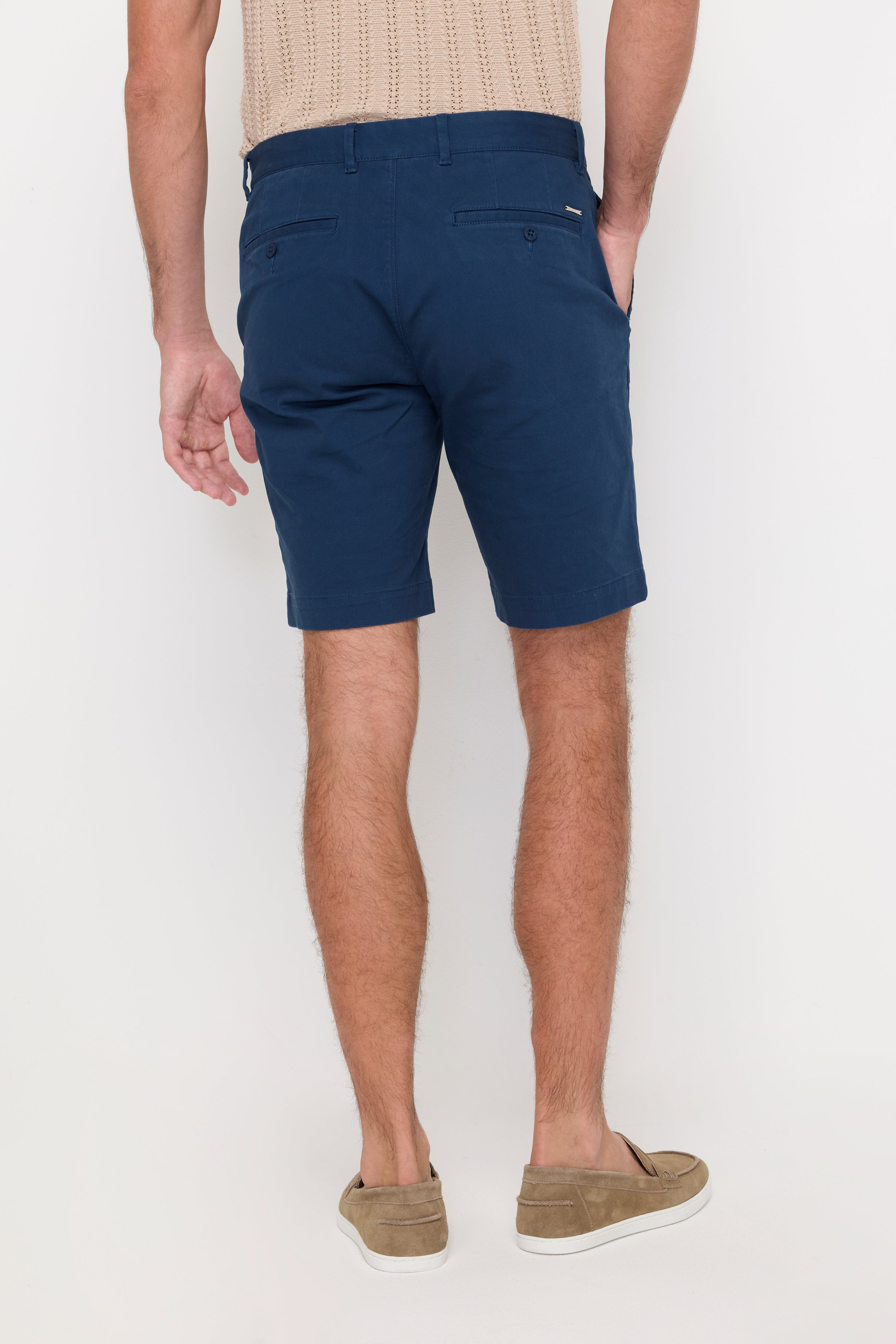 ESSENTIAL COTTON CHINO SHORTS