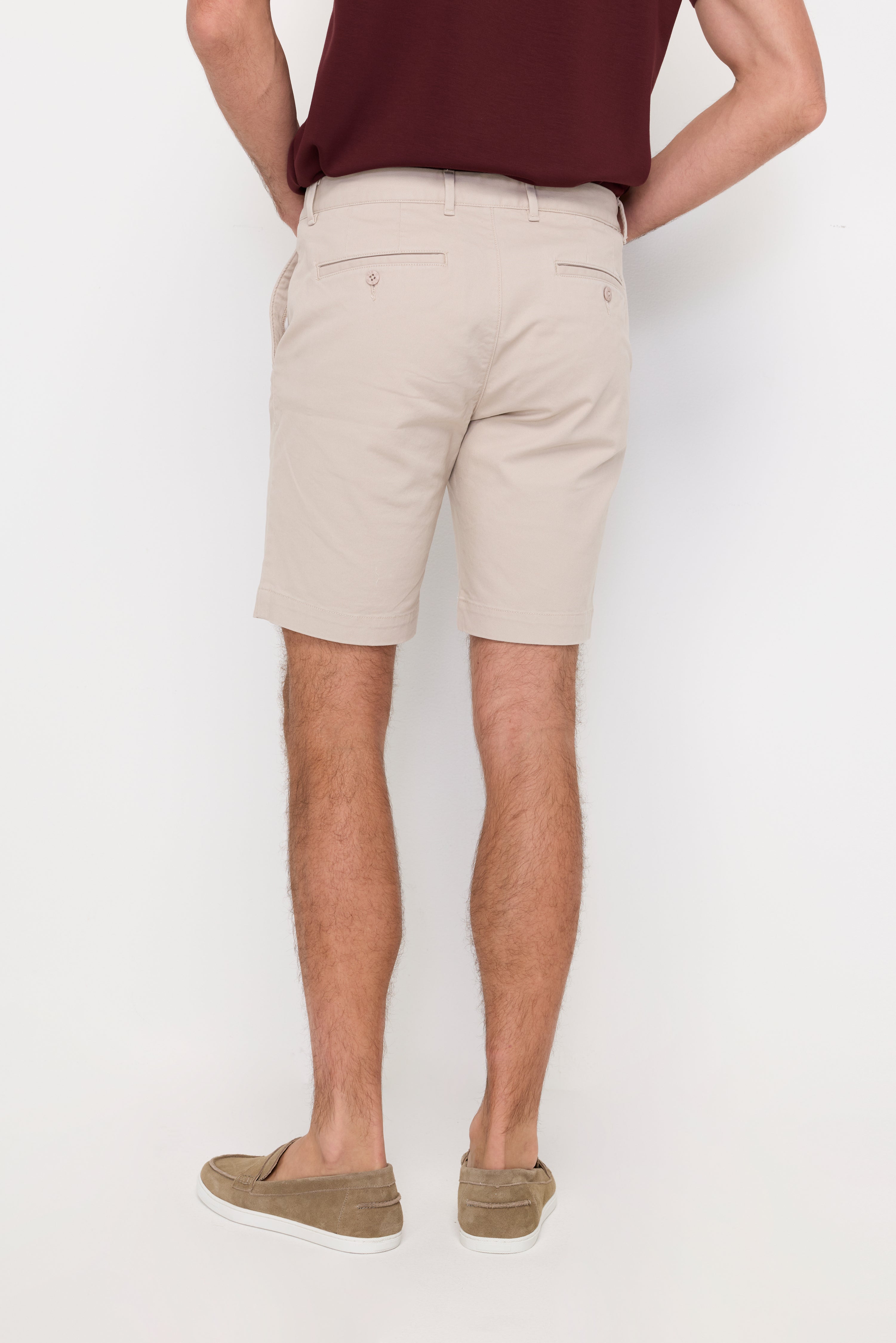 ESSENTIAL COTTON CHINO SHORTS