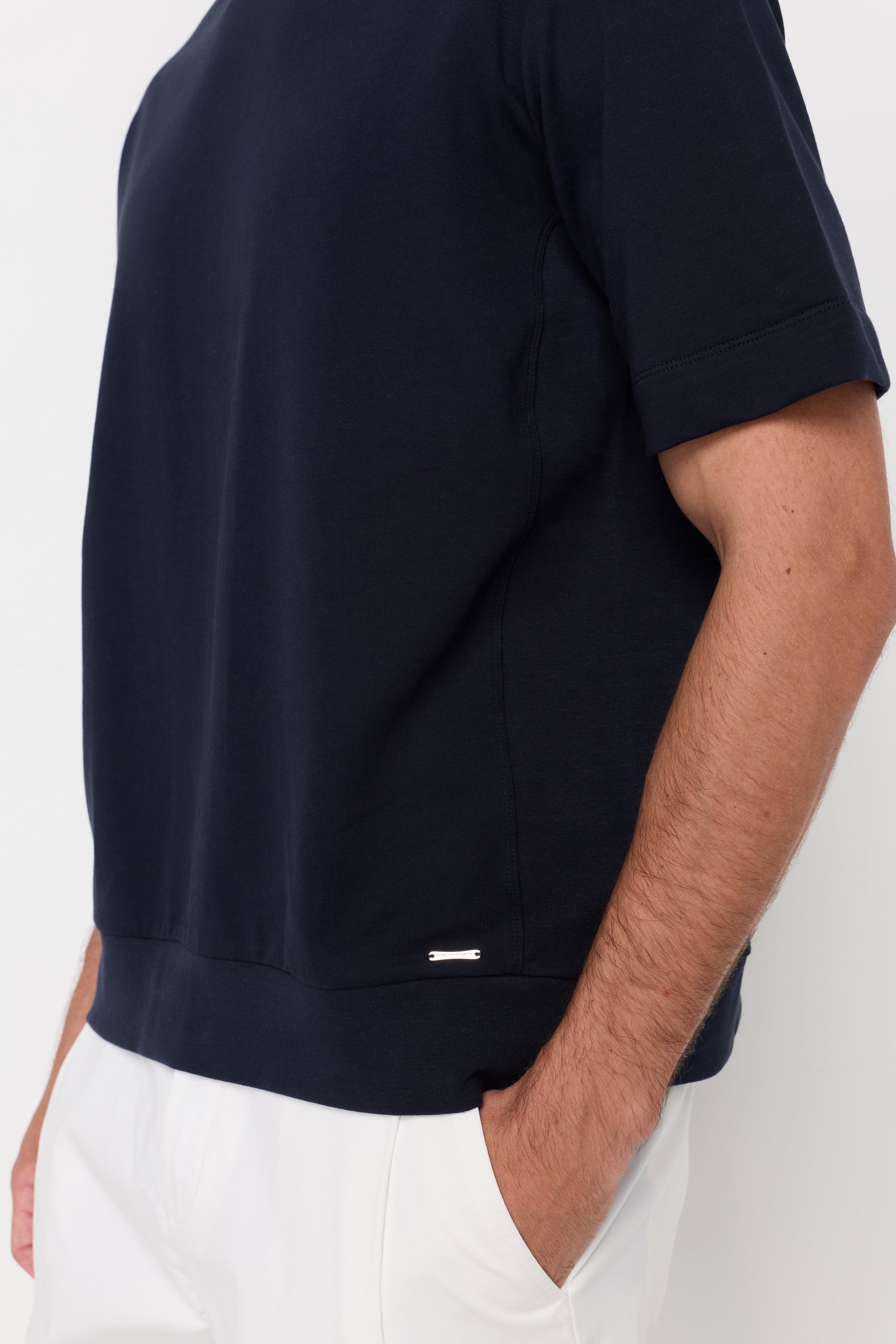ESSENTIAL TEXTURED KNIT TEE