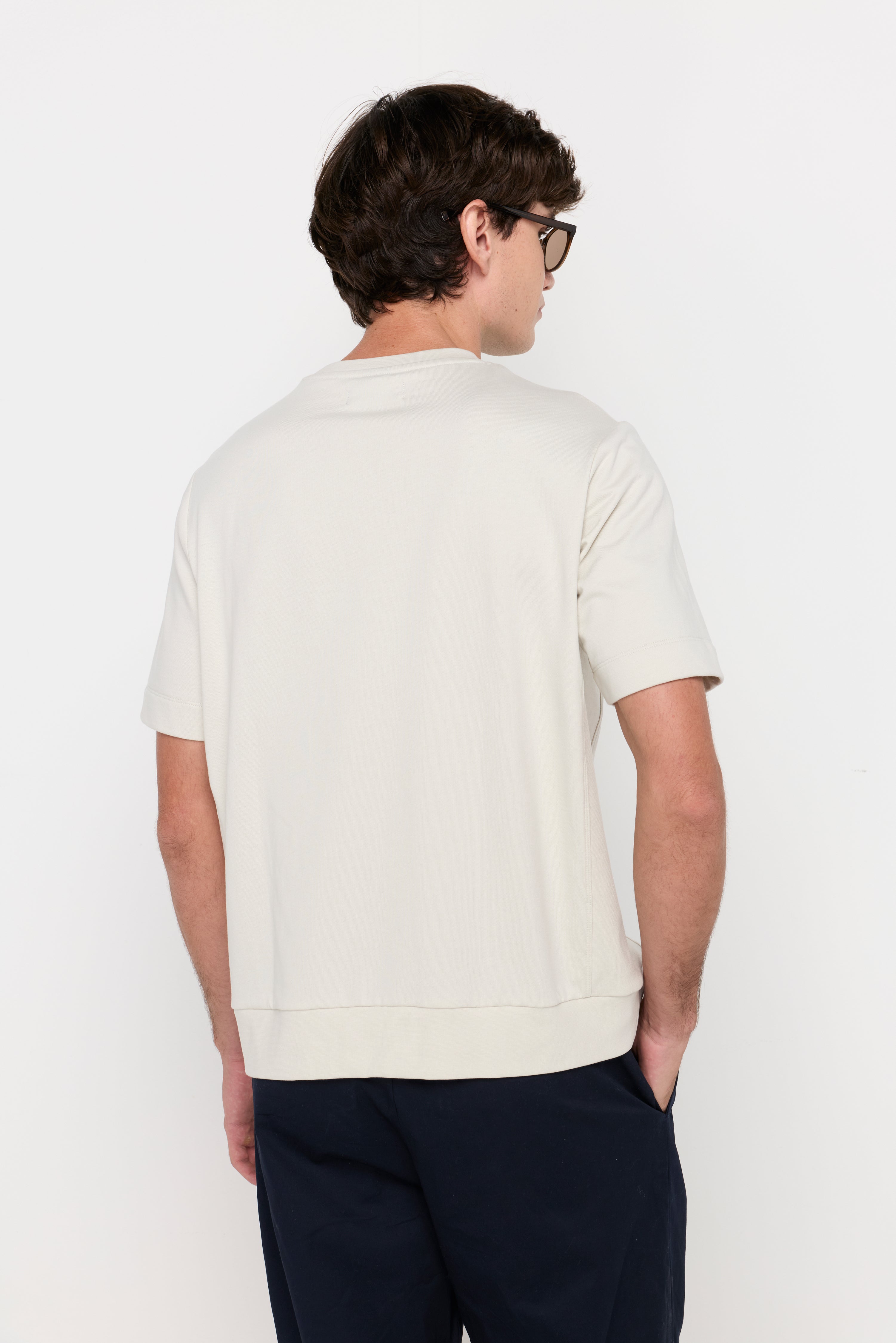 ESSENTIAL TEXTURED KNIT TEE