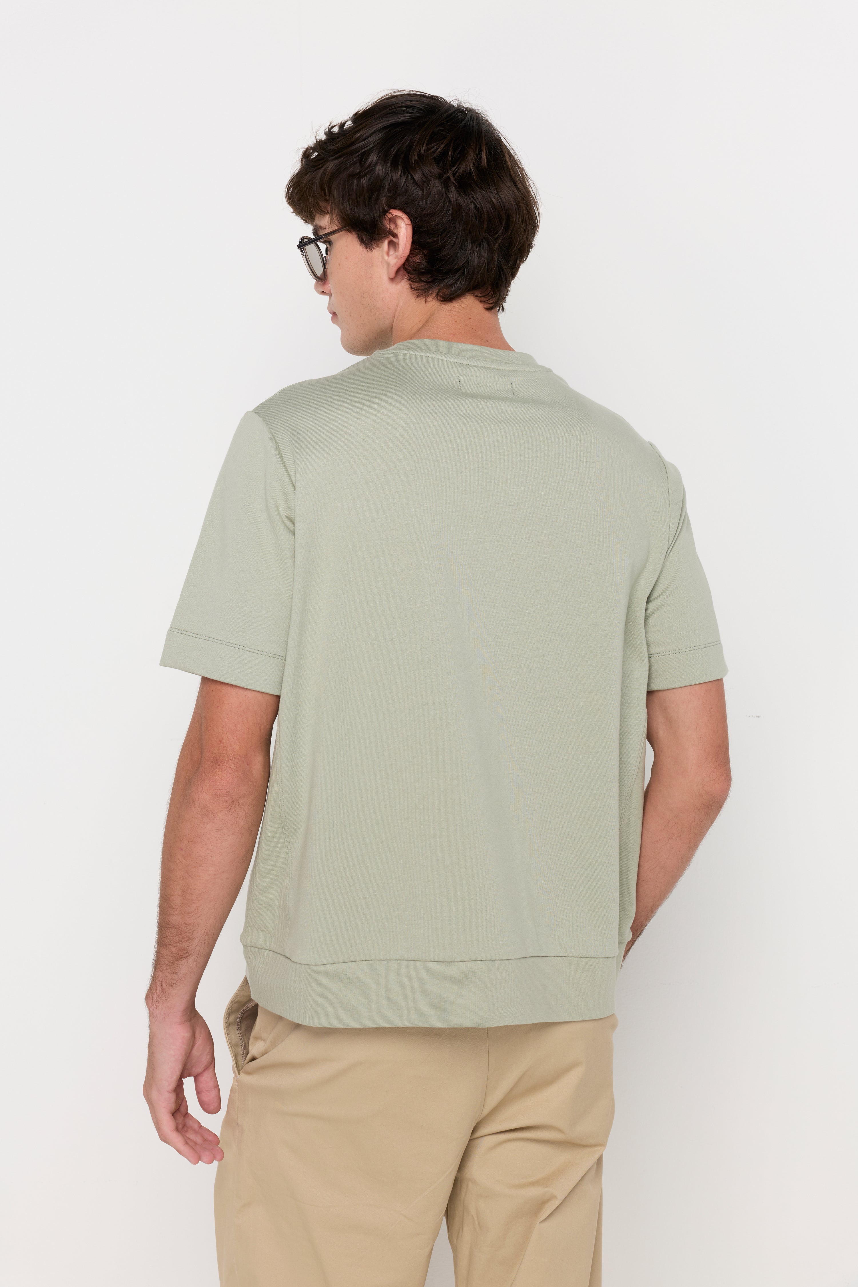 ESSENTIAL TEXTURED KNIT TEE