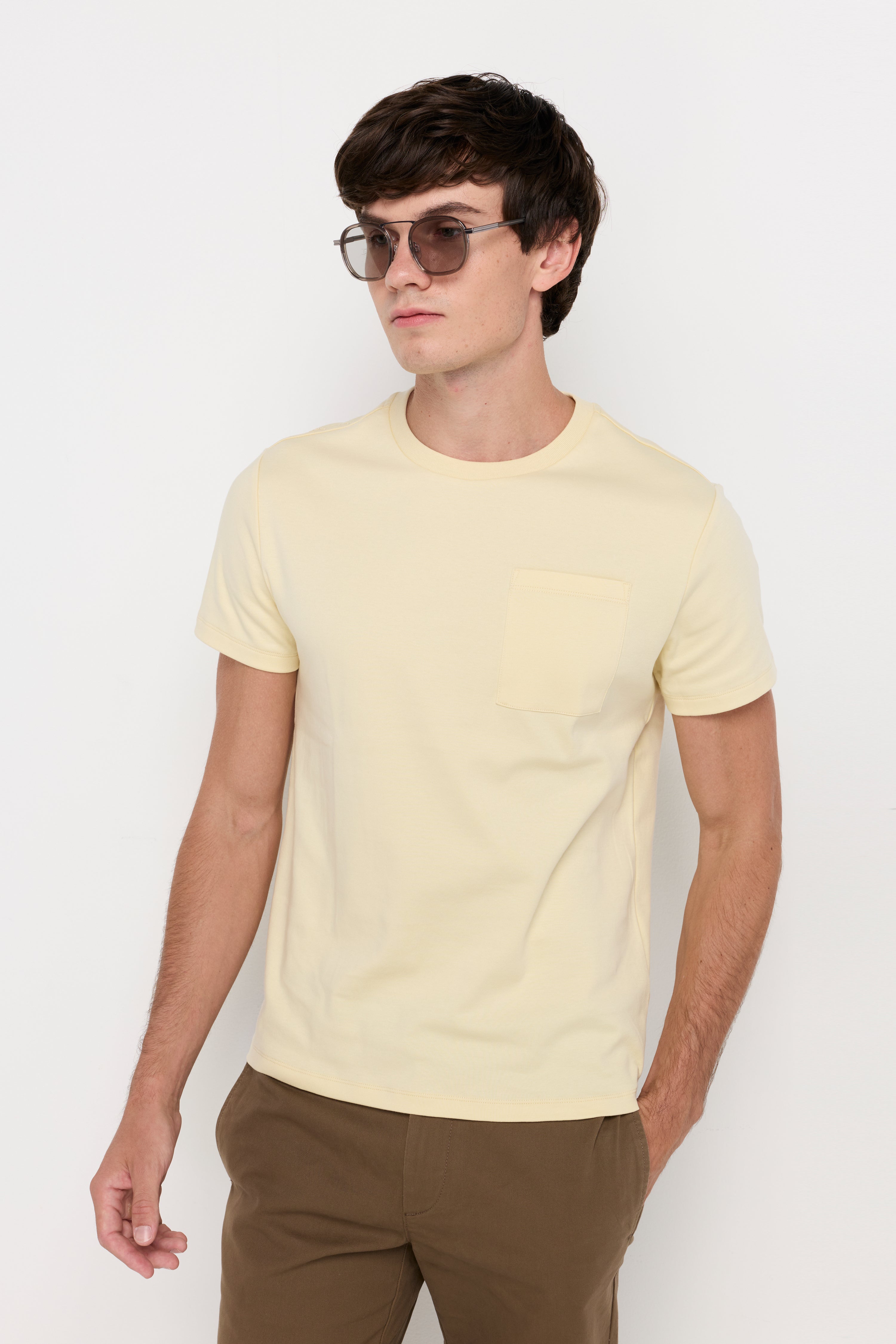 ESSENTIAL COTTON POCKET TEE