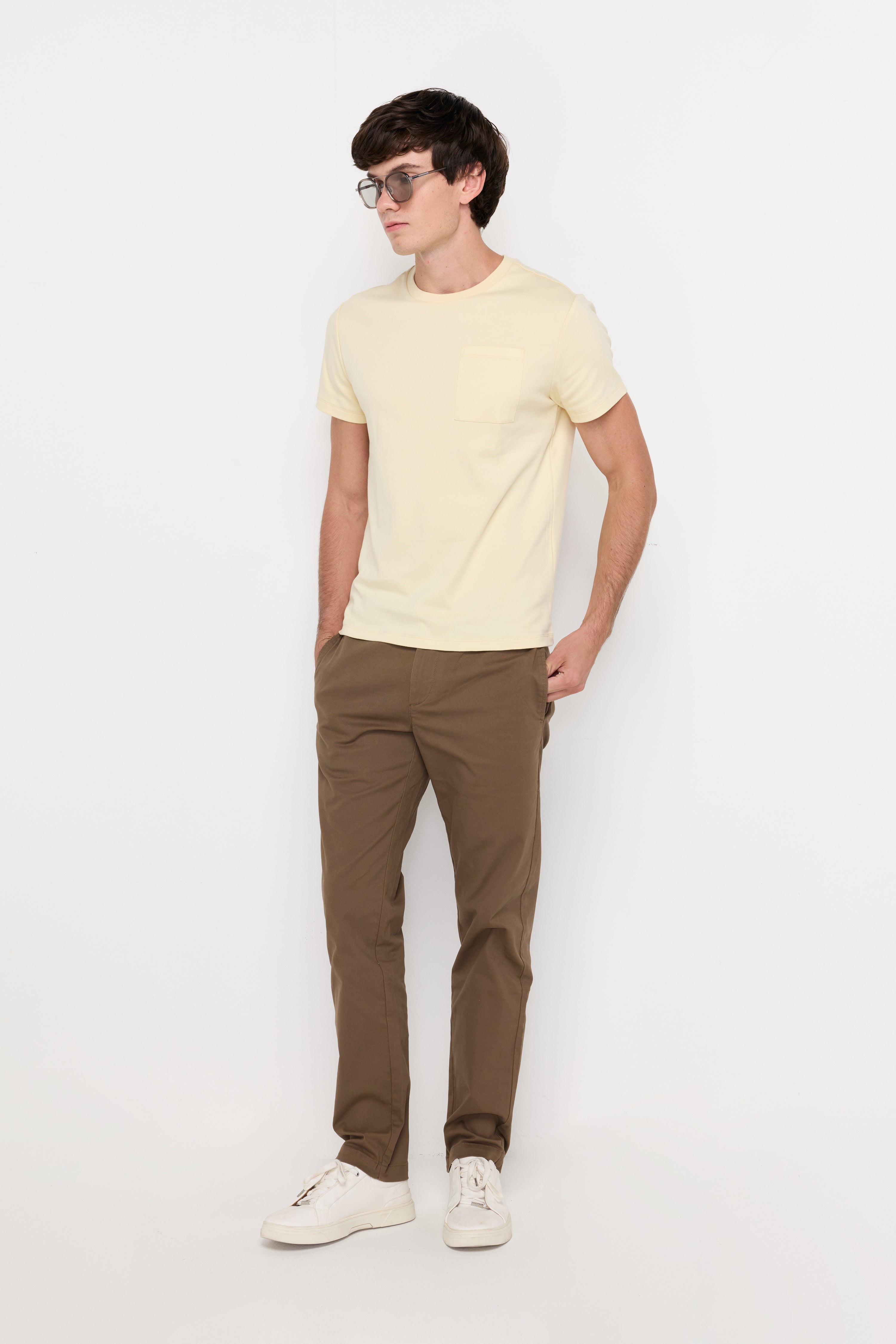 ESSENTIAL COTTON POCKET TEE
