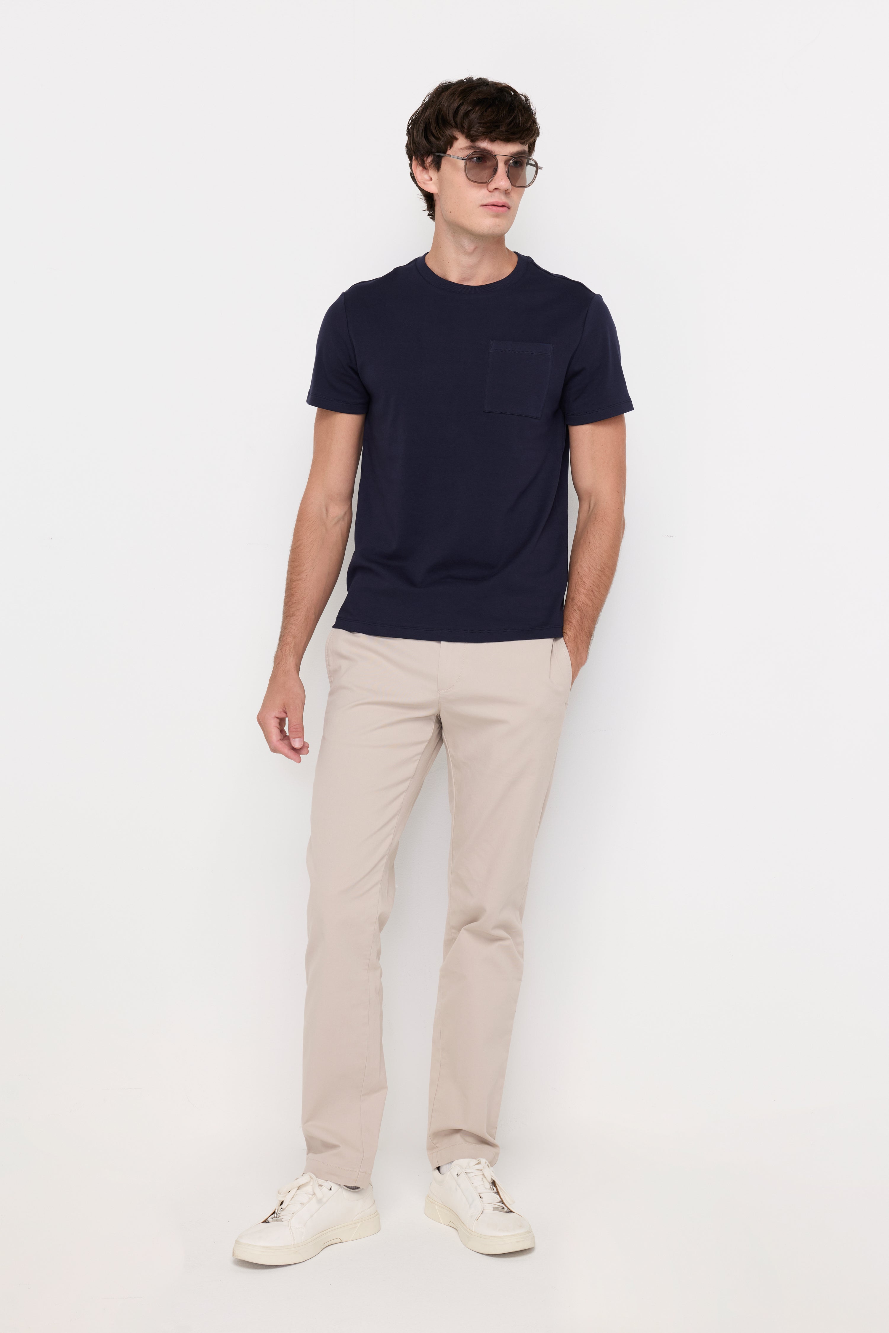ESSENTIAL COTTON POCKET TEE