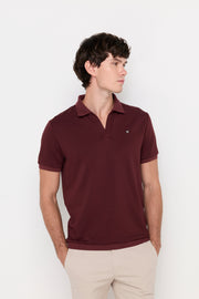 ESSENTIAL TEXTURED KNIT POLO
