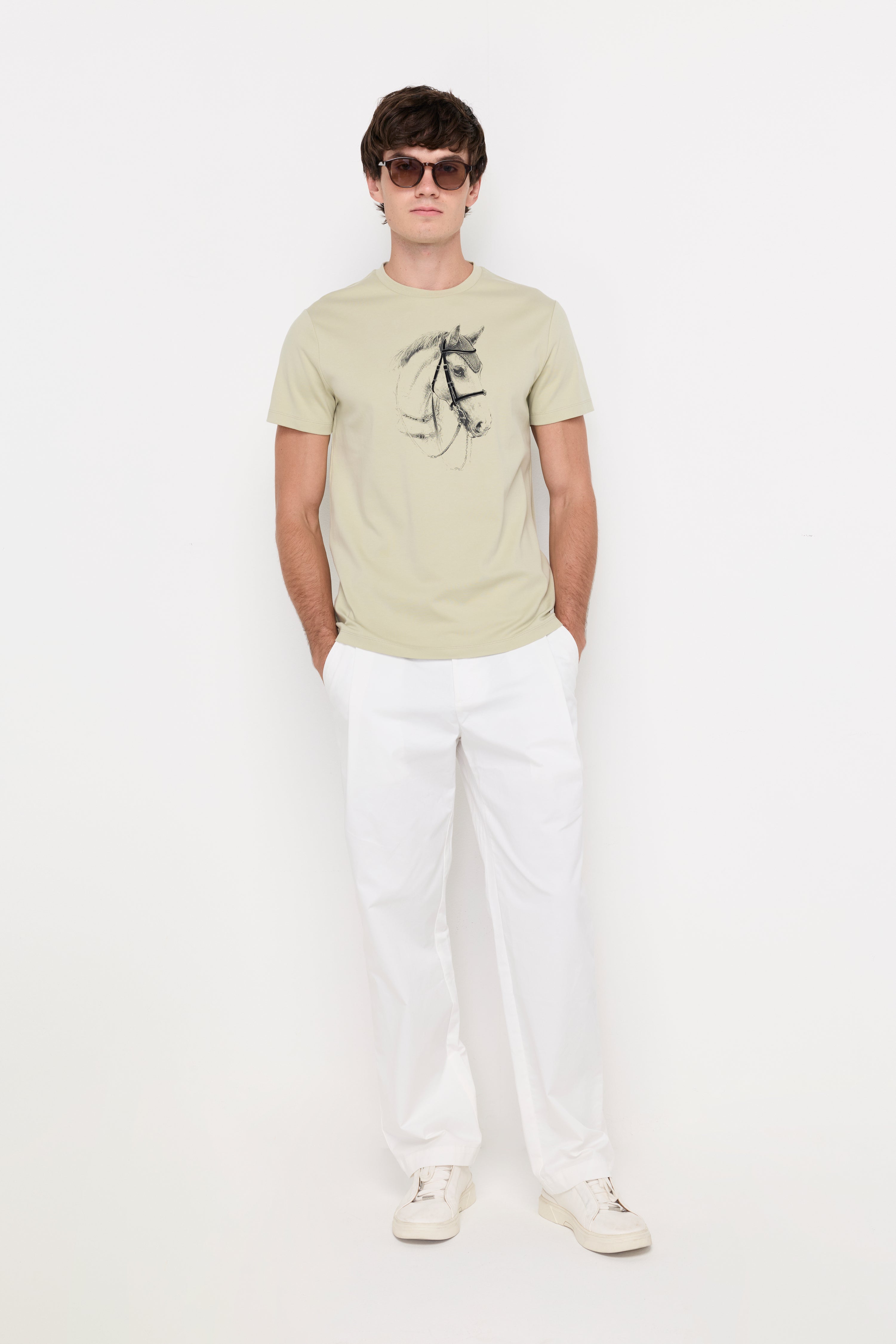 ABSTRACT GRAPHIC COTTON TEE