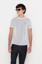 FINE TEXTURE KNIT TEE