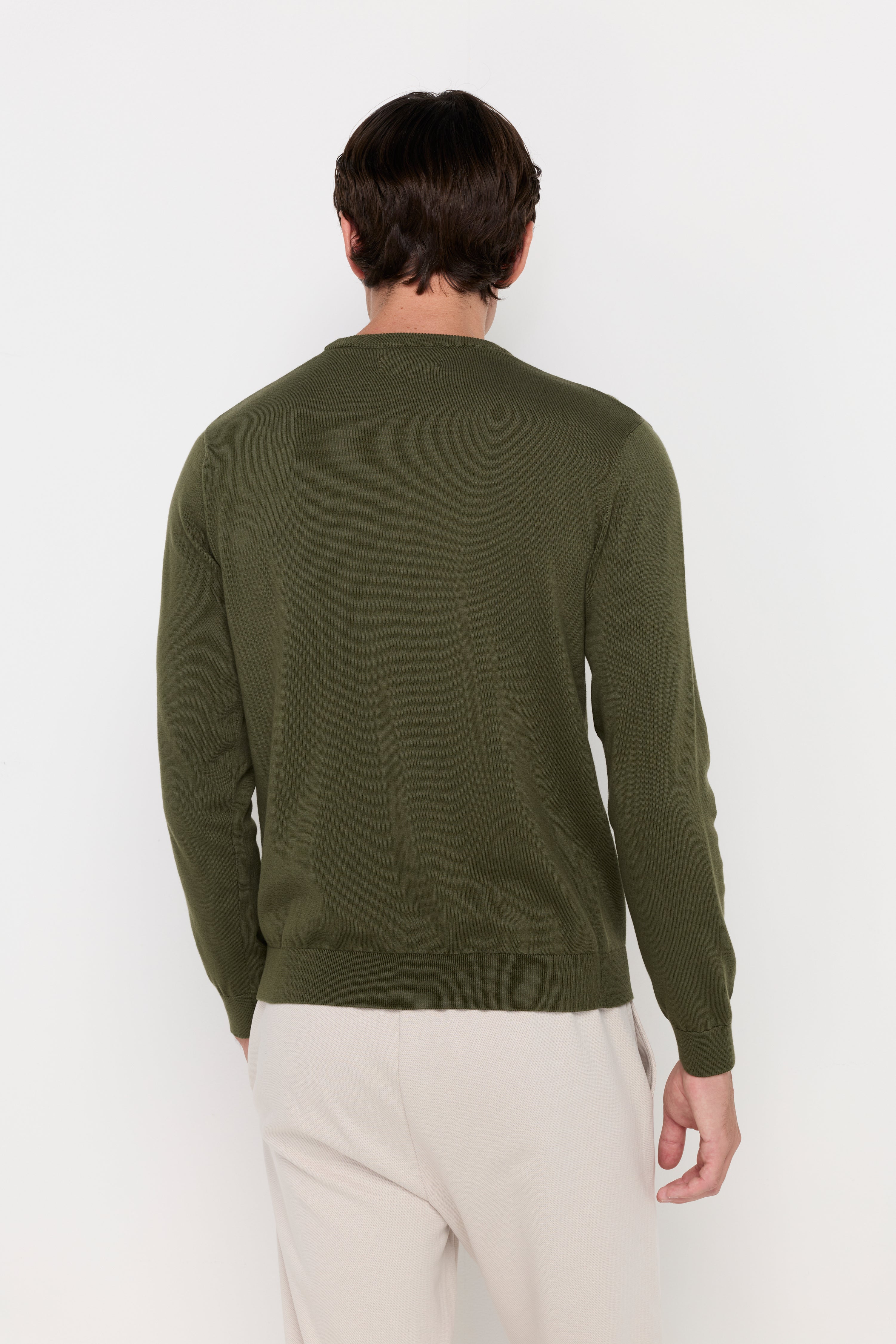 SCENIC GRAPHIC TEXTURED KNIT SWEATER