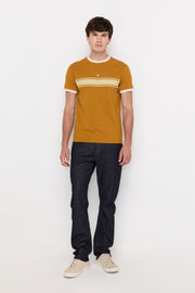 TEXTURED STRAIGHT-LEG JEAN PANTS