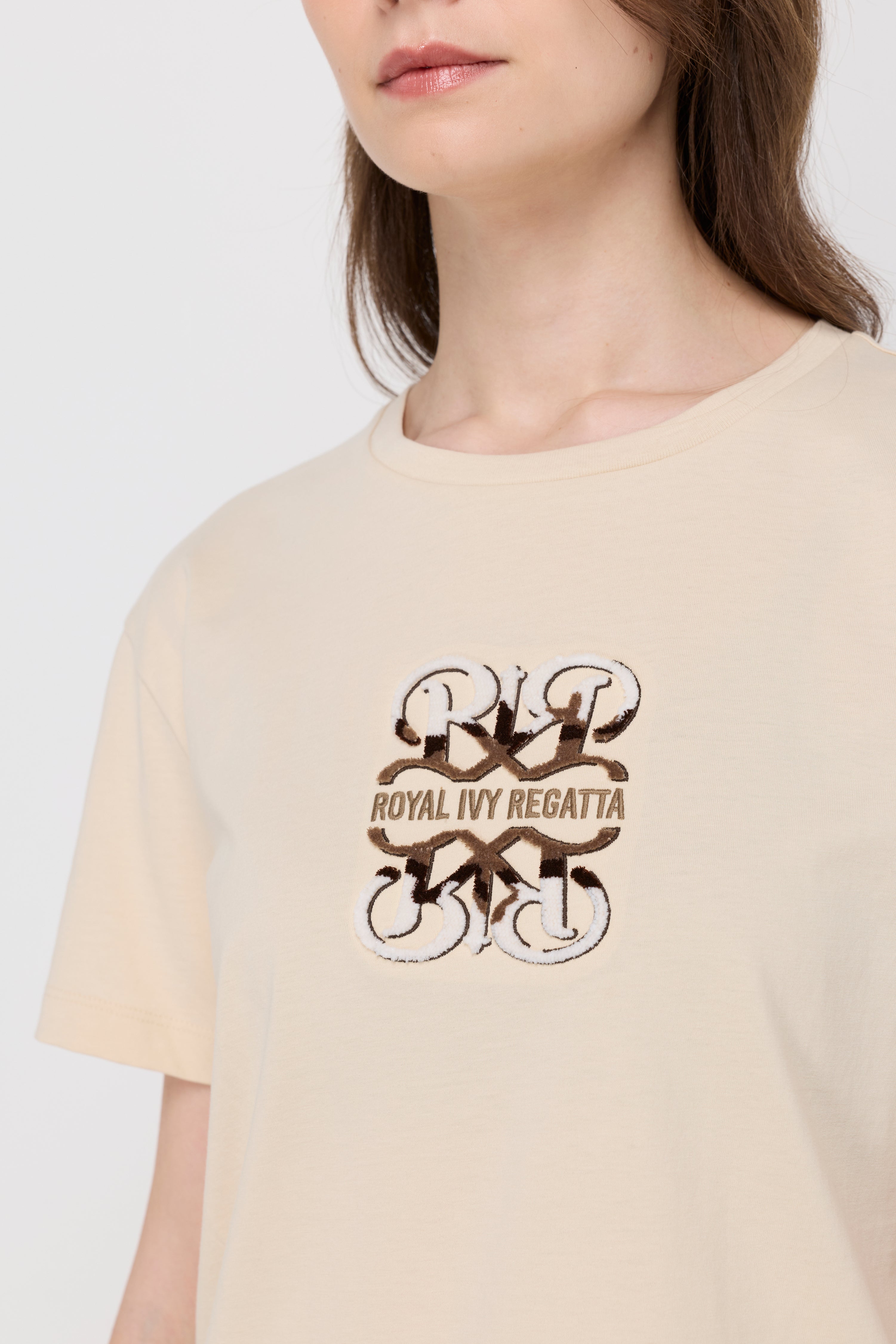 MONOGRAM SIGNATURE COTTON T-SHIRT