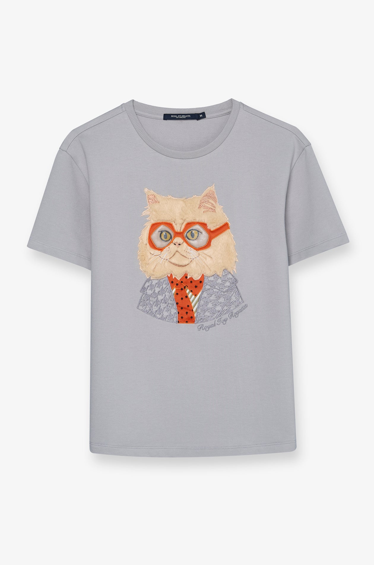 DAPPER CAT FRENCH TERRY T-SHIRT
