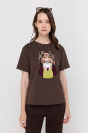 HERITAGE COLLIE GRAPHIC T-SHIRT
