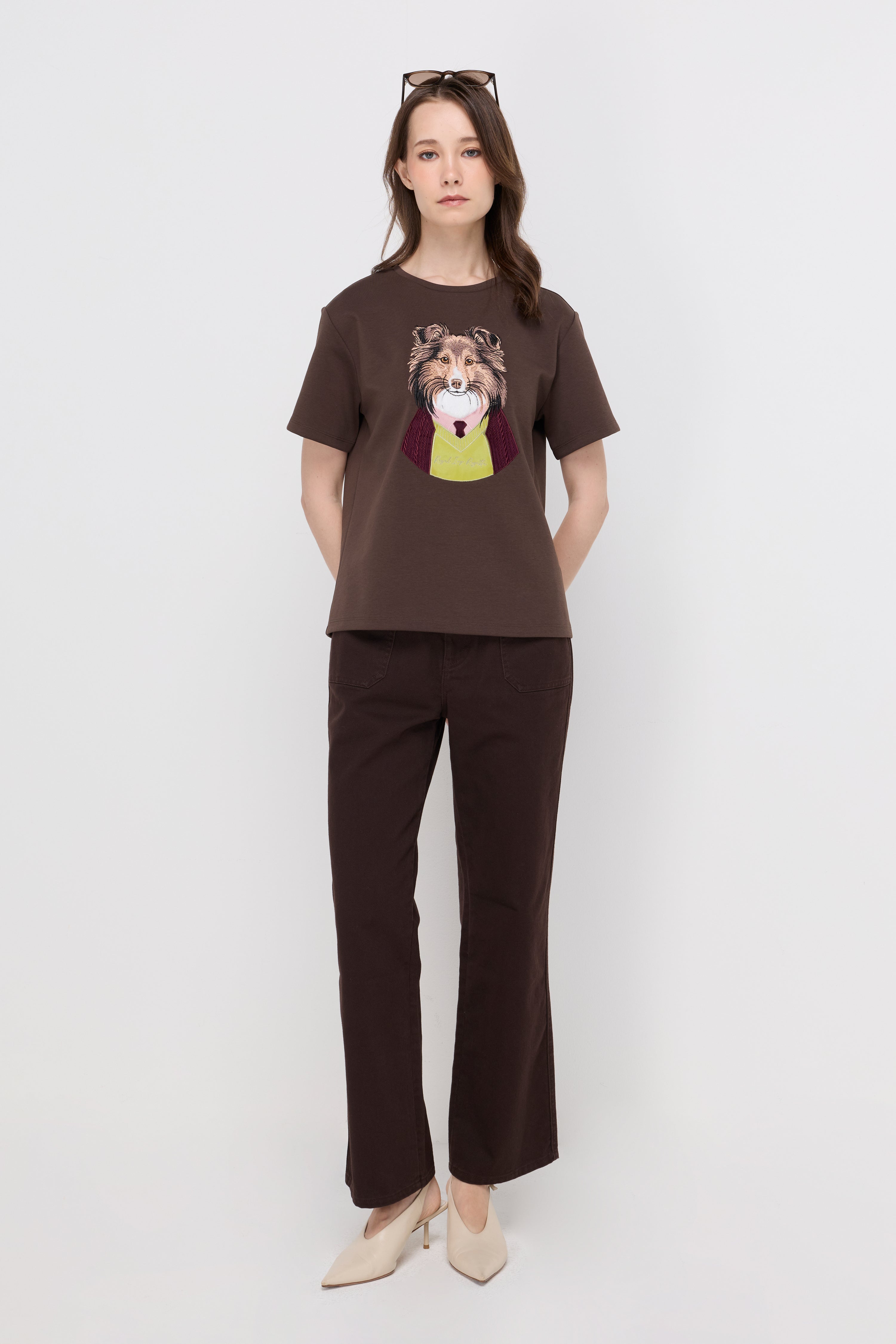 HERITAGE COLLIE GRAPHIC T-SHIRT