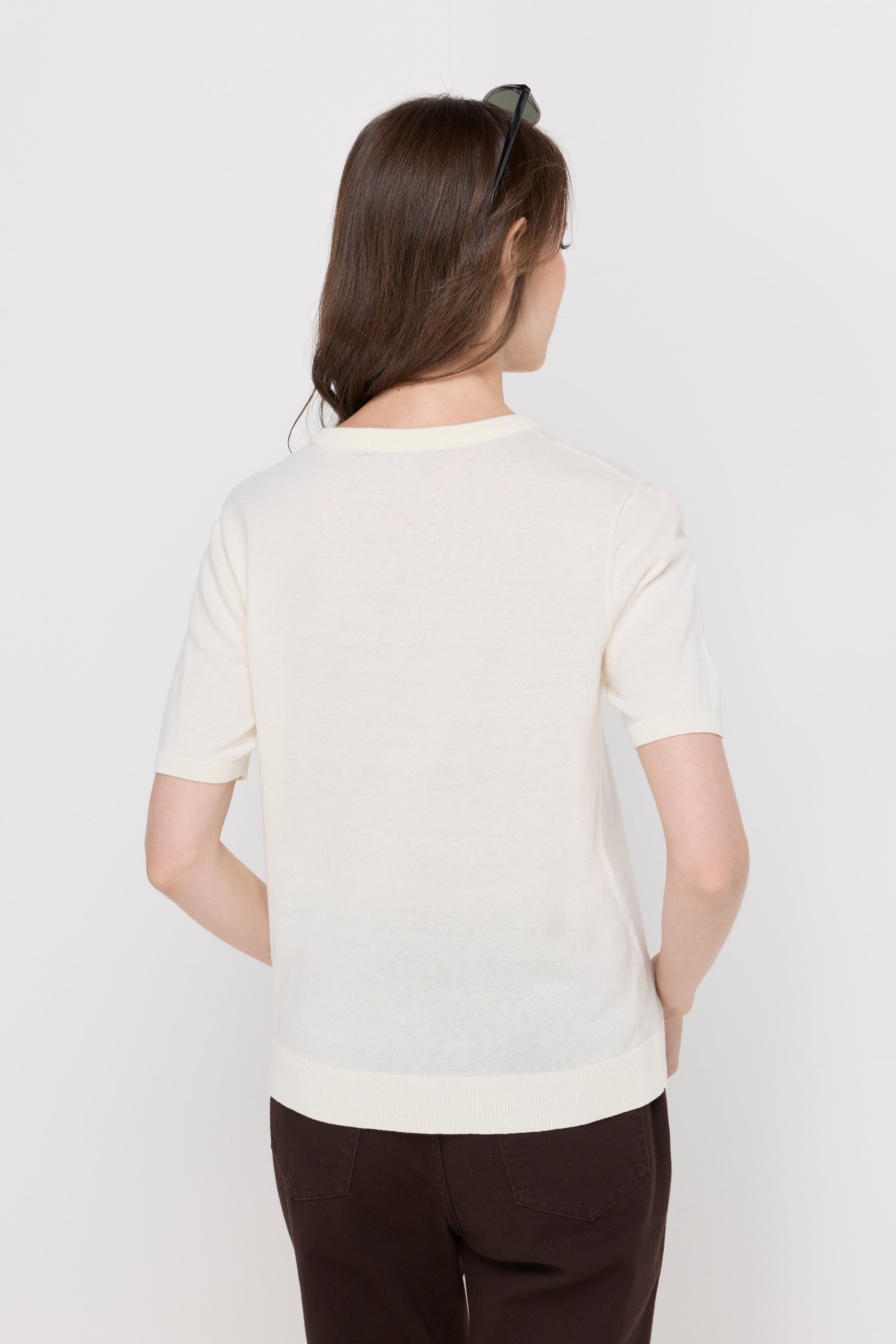 HERITAGE PUPPY INTARSIA KNIT TOP