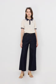 MONROE WIDE-LEG DENIM JEANS