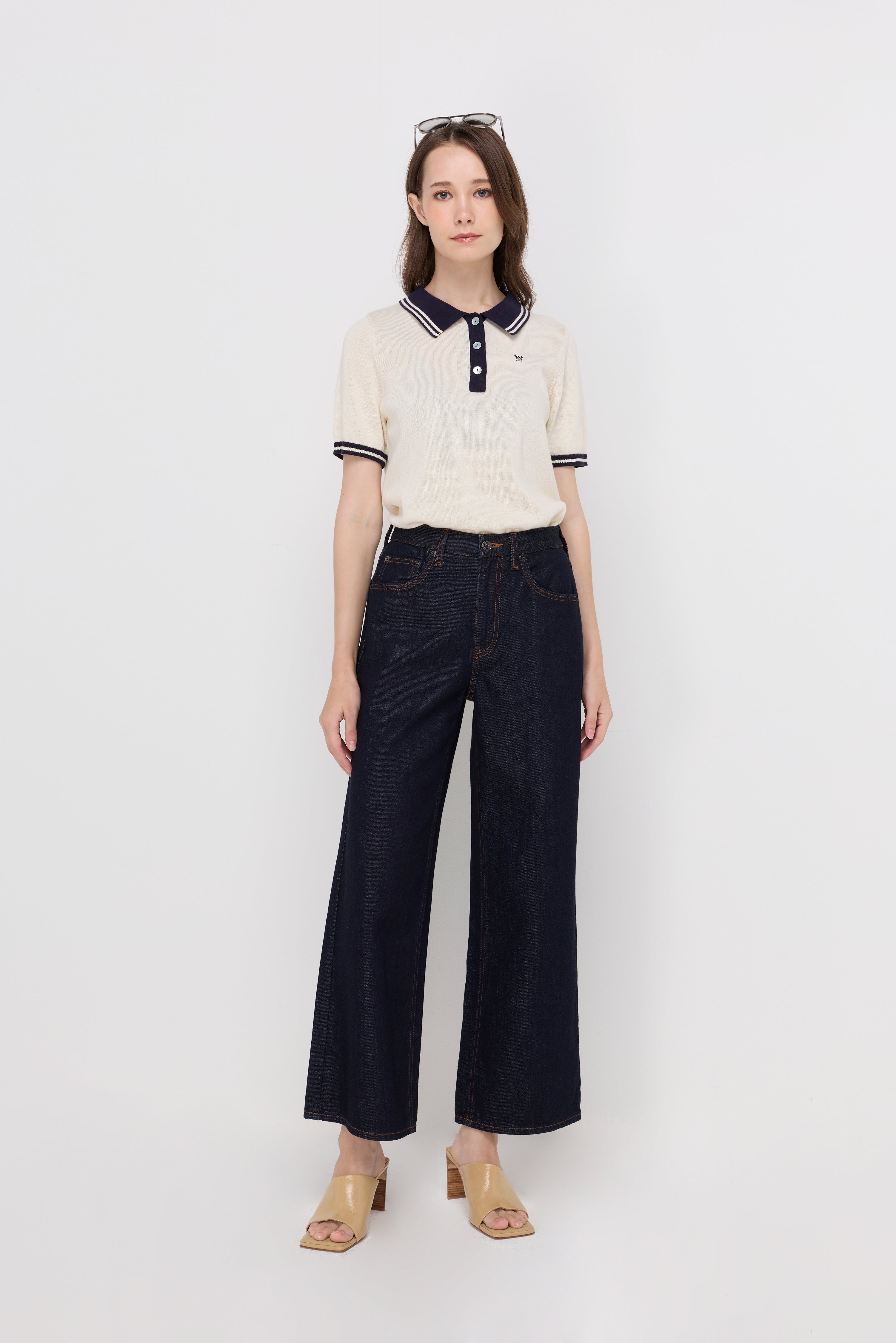 MONROE WIDE-LEG DENIM JEANS