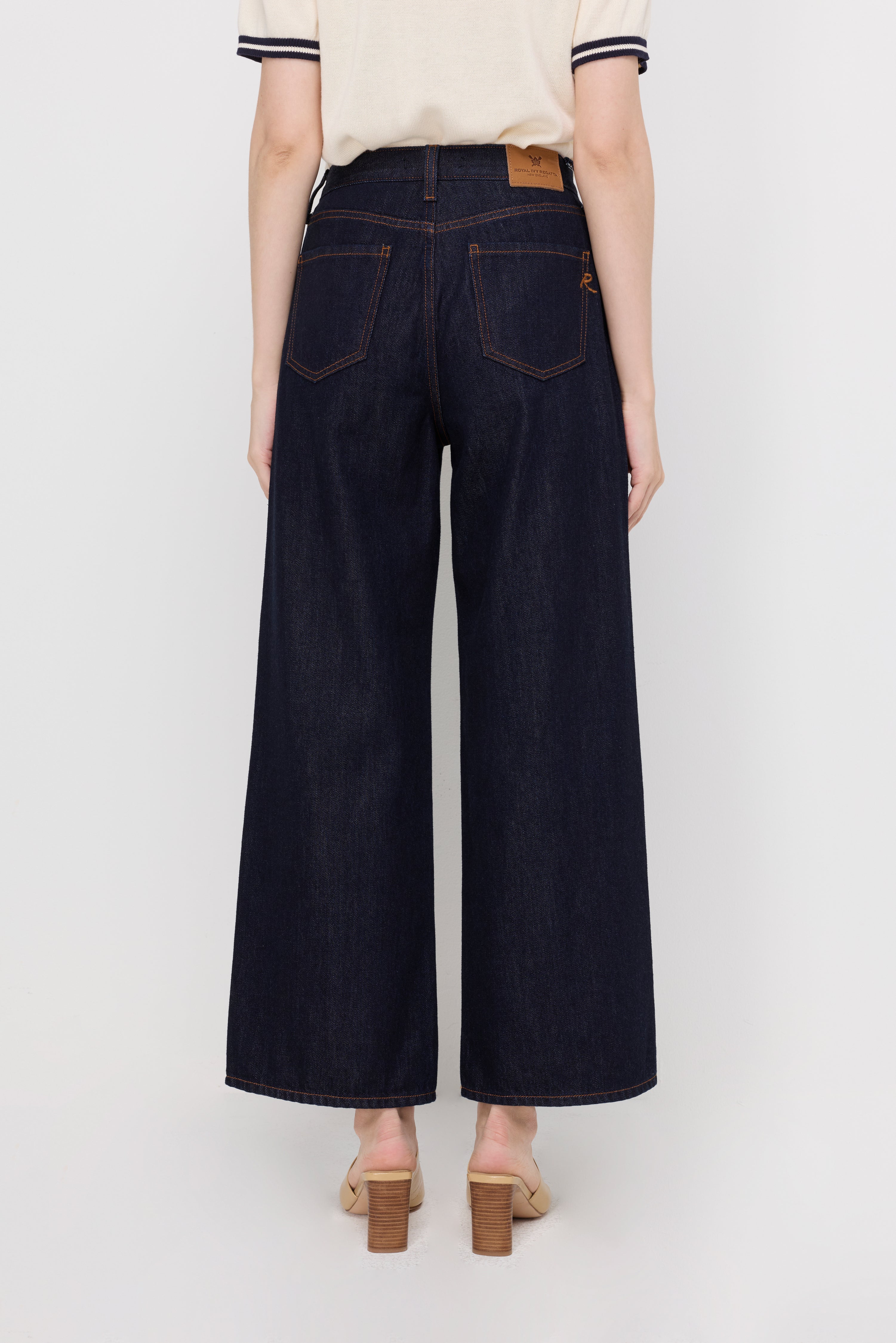 MONROE WIDE-LEG DENIM JEANS
