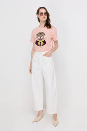 AVERY BARREL-LEG DENIM JEANS