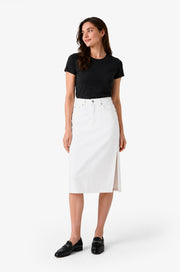 AURORA DENIM MIDI SKIRT