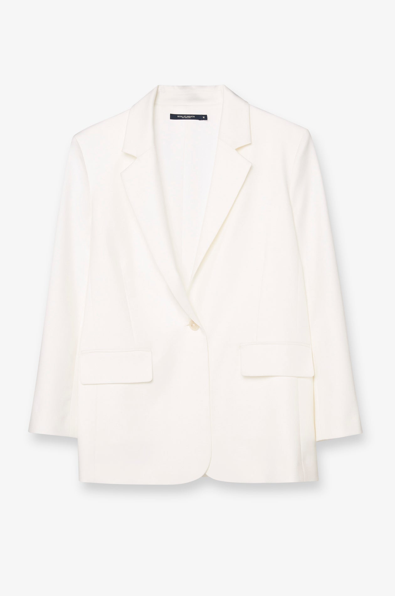 SINGLE BUTTON TAILORED BLAZER