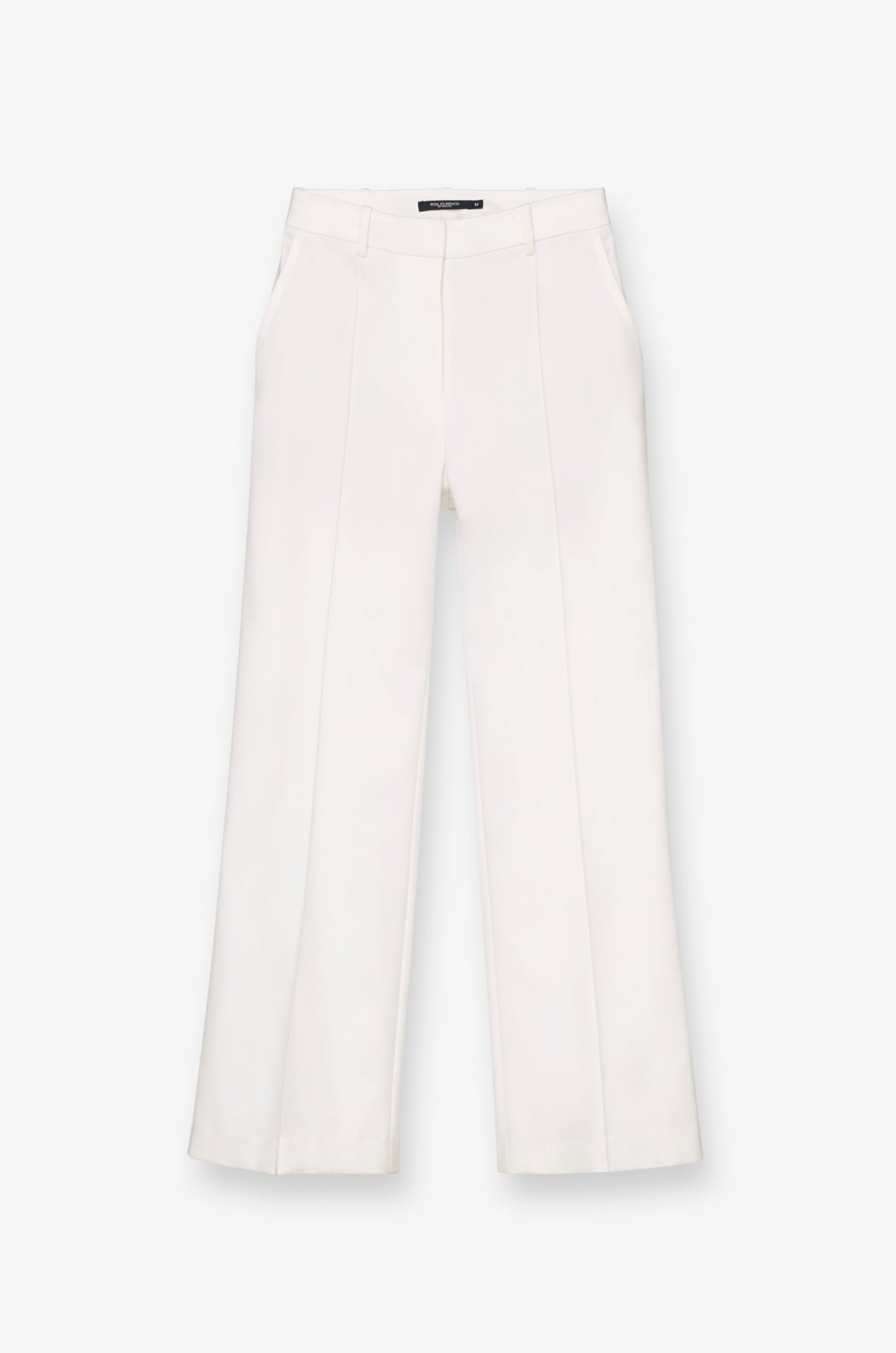TAILORED PLEATED STRAIGHT-LEG TROUSERS