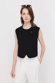 ARDEN WRAP-FRONT VEST