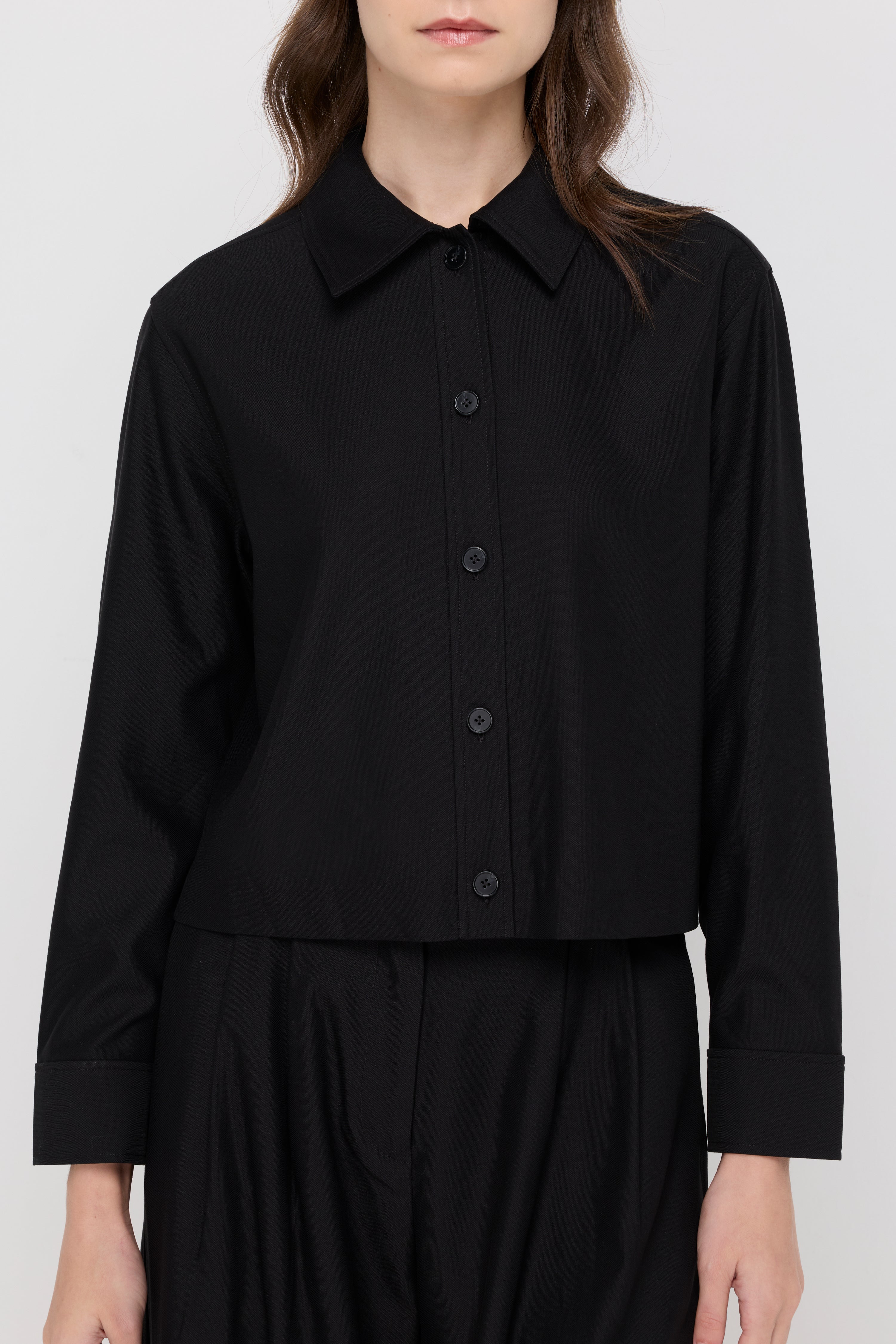 MODERN CROPPED SHIRT