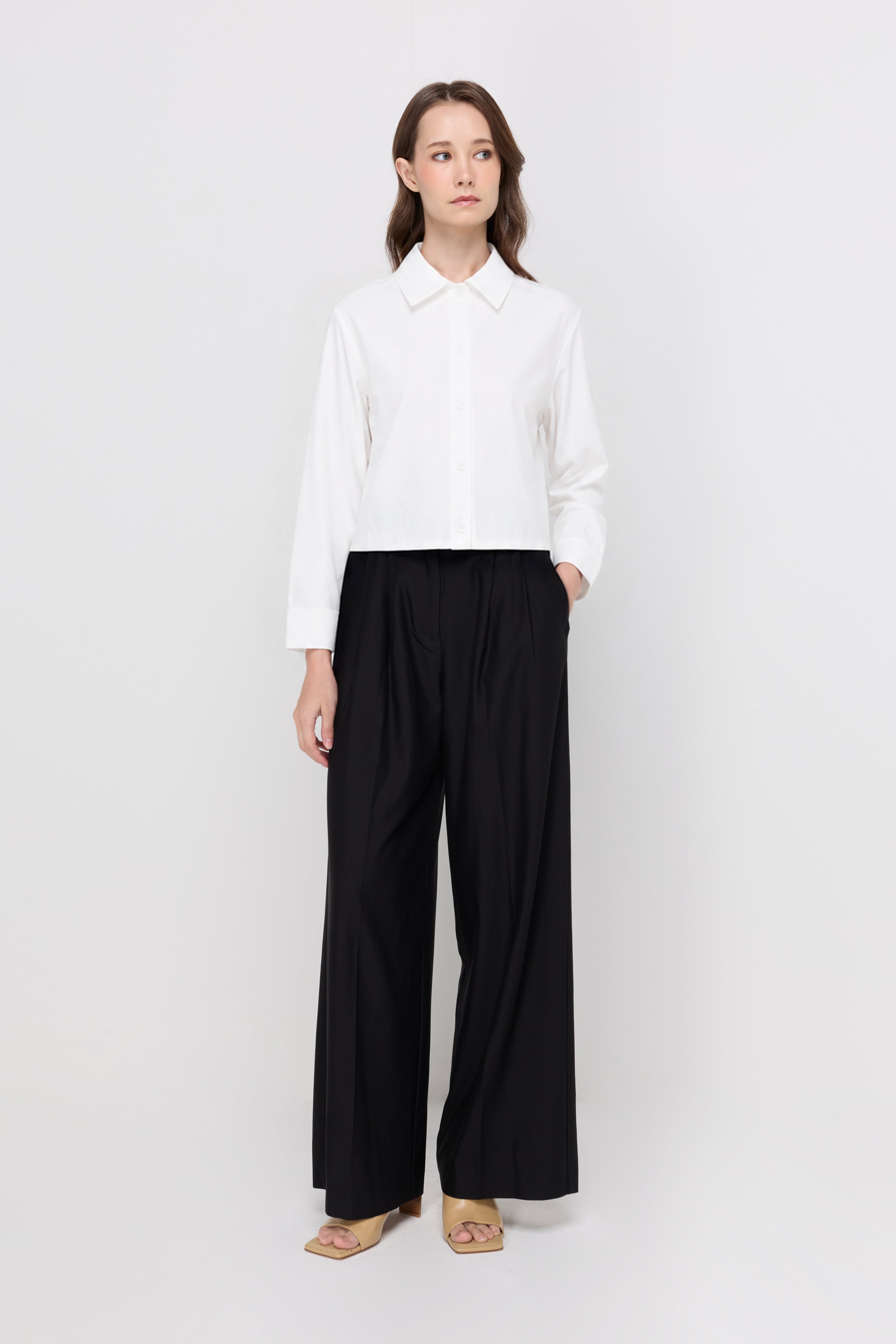 MODERN CROPPED SHIRT