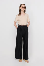 RELAXED WIDE-LEG PANTS
