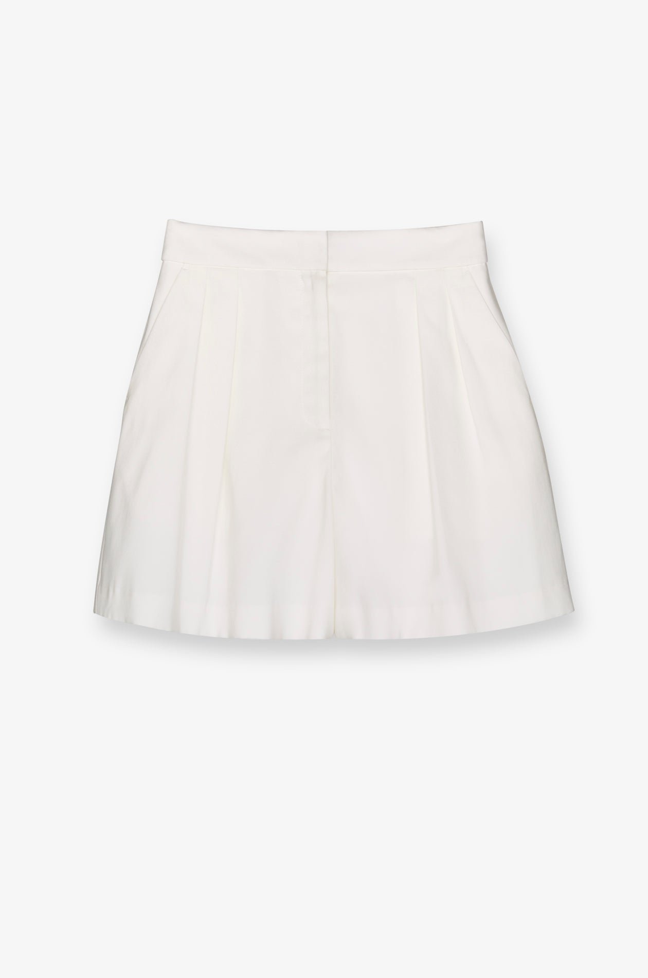 PLEATED TAILORED SHORTS