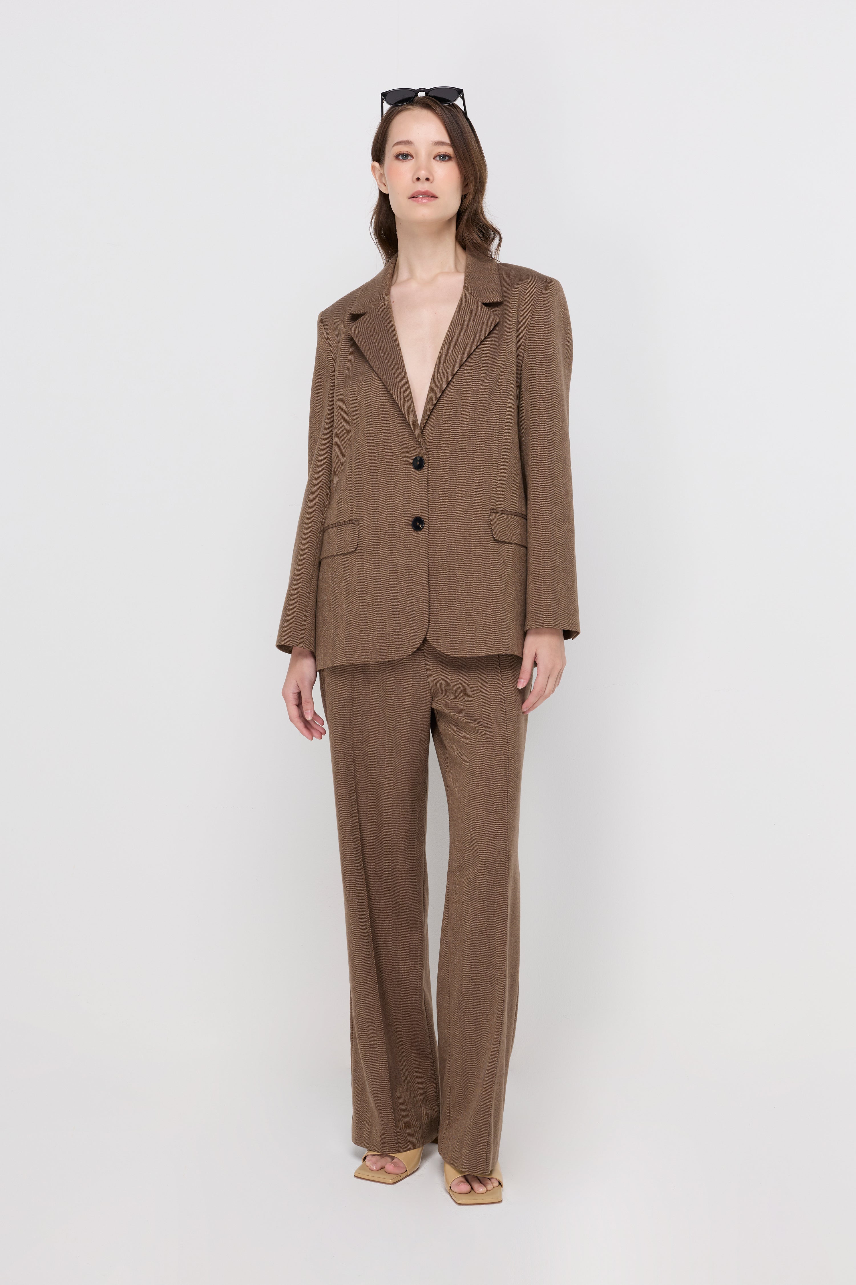 TAILORED SINGLE-BREASTED BLAZER
