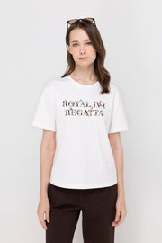 ROYAL IVY REGATTA GRAPHIC TEE