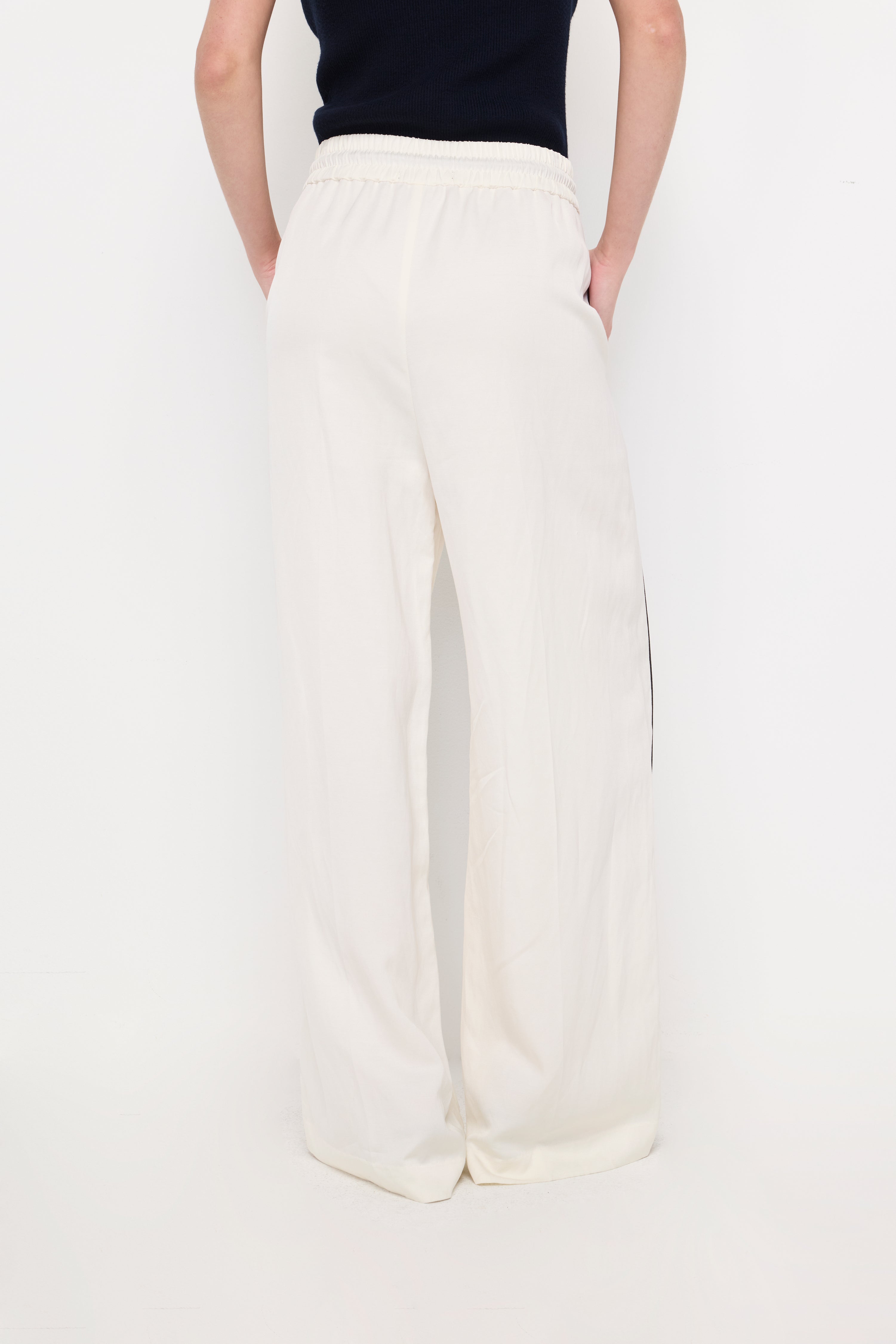 RELAXED FIT DRAWSTRING TROUSERS