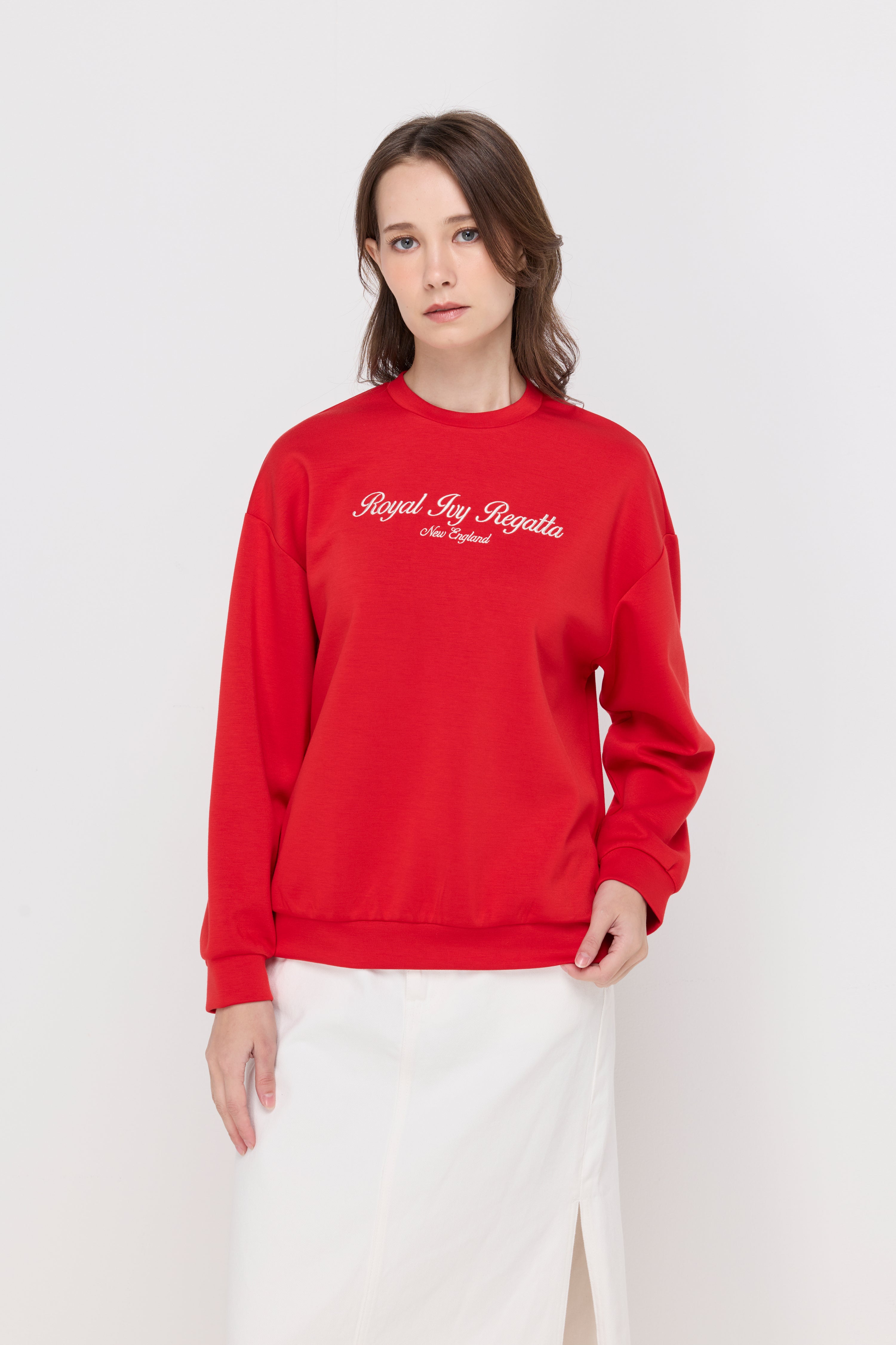 SIGNATURE CREW NECK PULLOVER